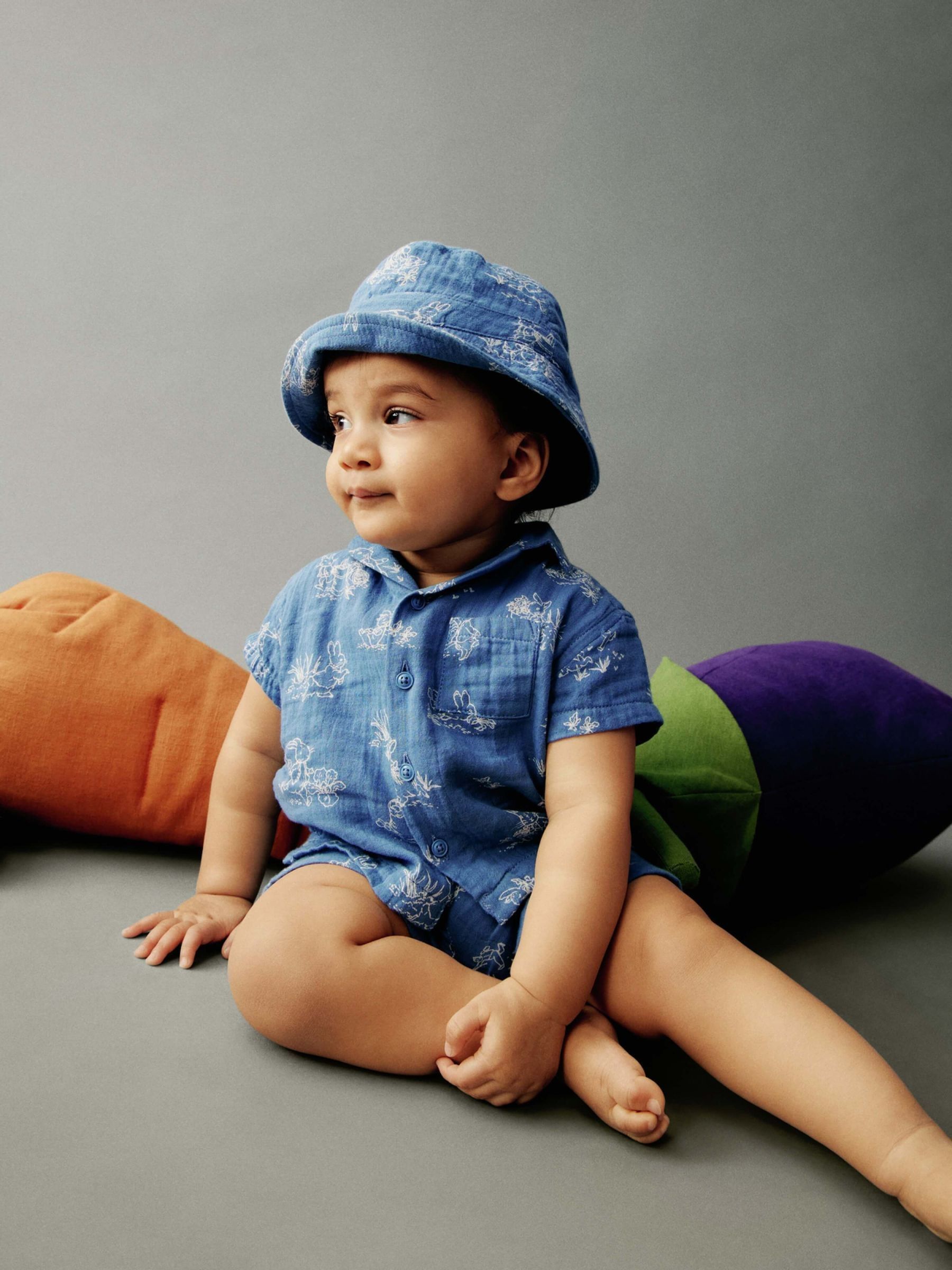 Blue Peter Rabbit Top and Shorts Set (Newborn-24mths) - Image 1 of 3