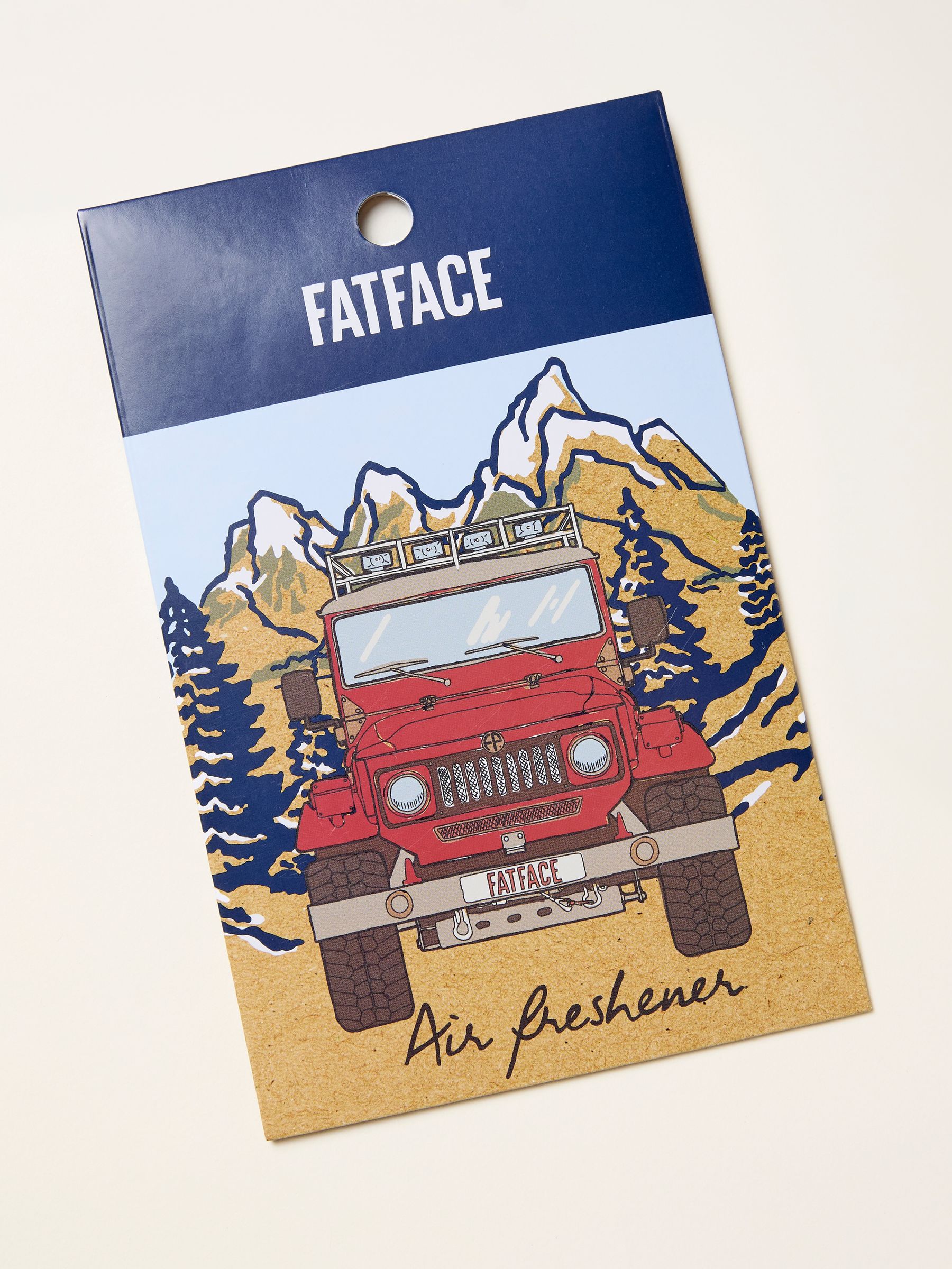 Red Off Roader Vanilla Car Air Freshener - Image 1 of 2