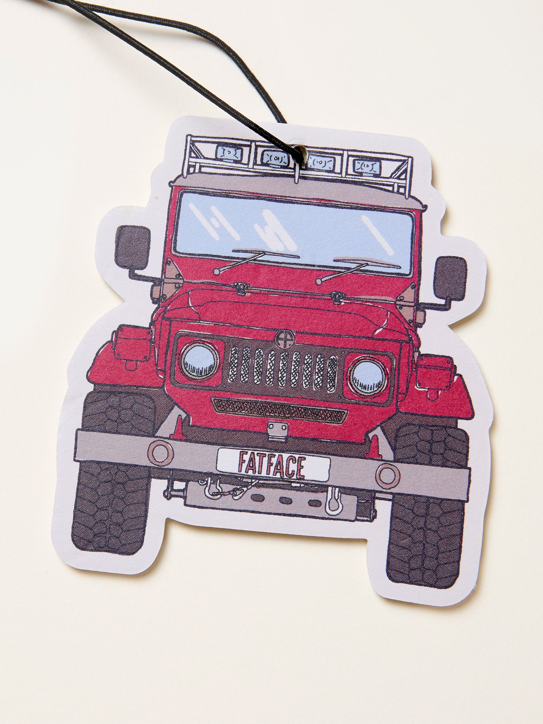 Red Off Roader Vanilla Car Air Freshener - Image 2 of 2