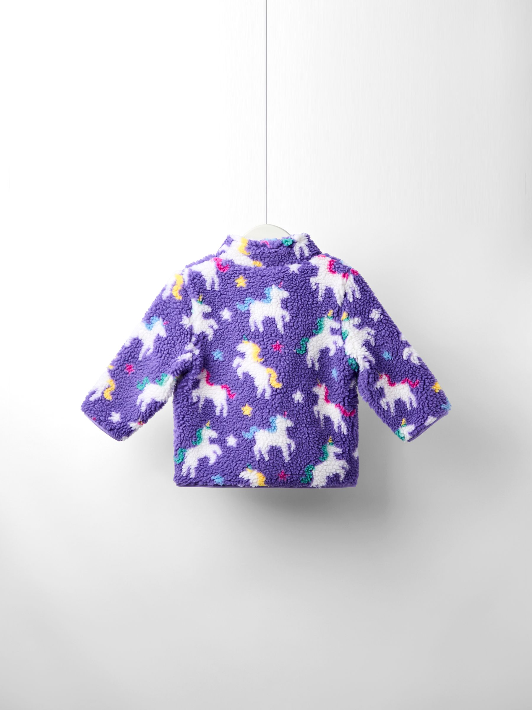 Purple Borg Fleece Jacket - Image 2 of 5