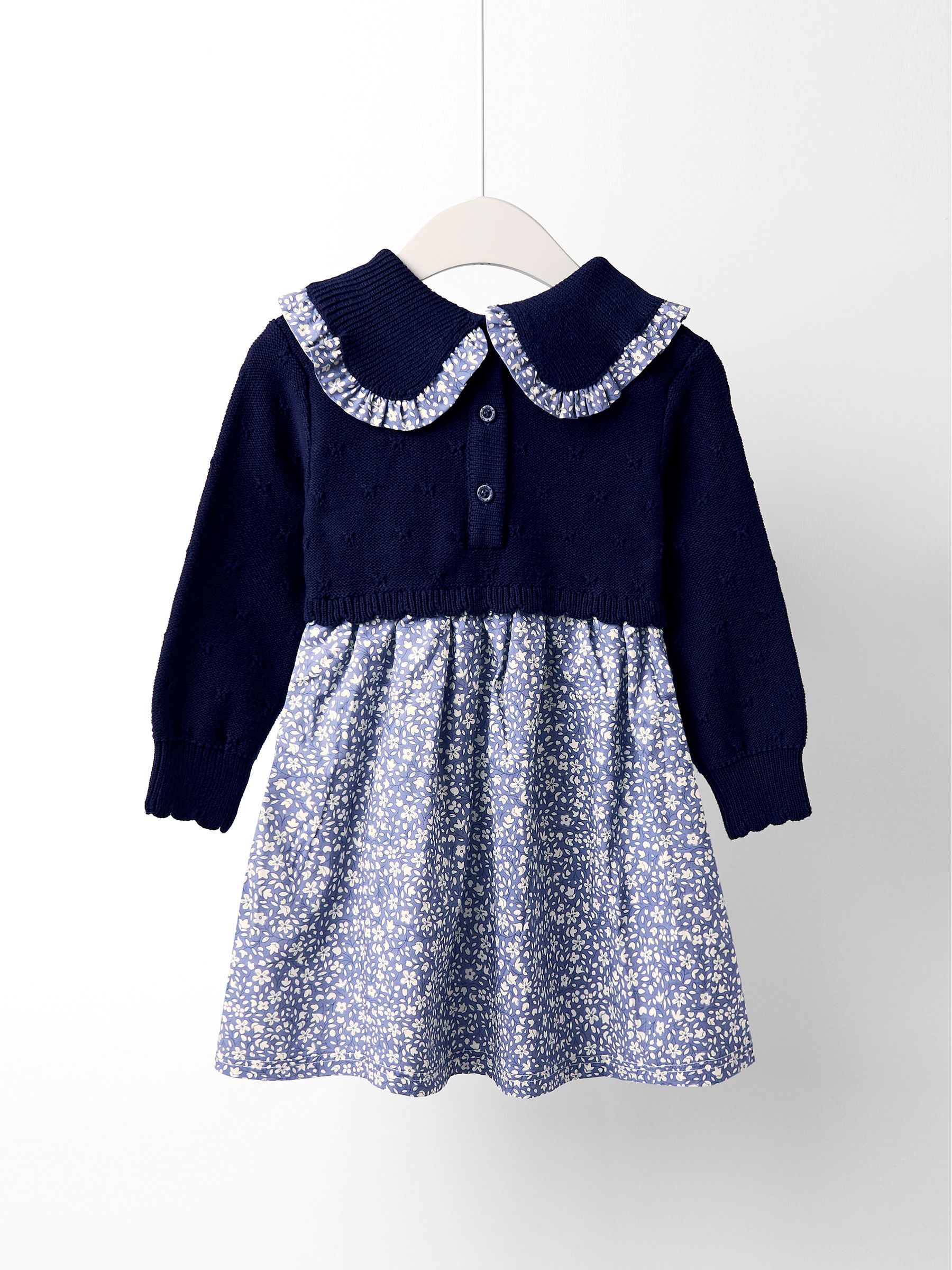 Blue Knitted Dress - Image 2 of 3
