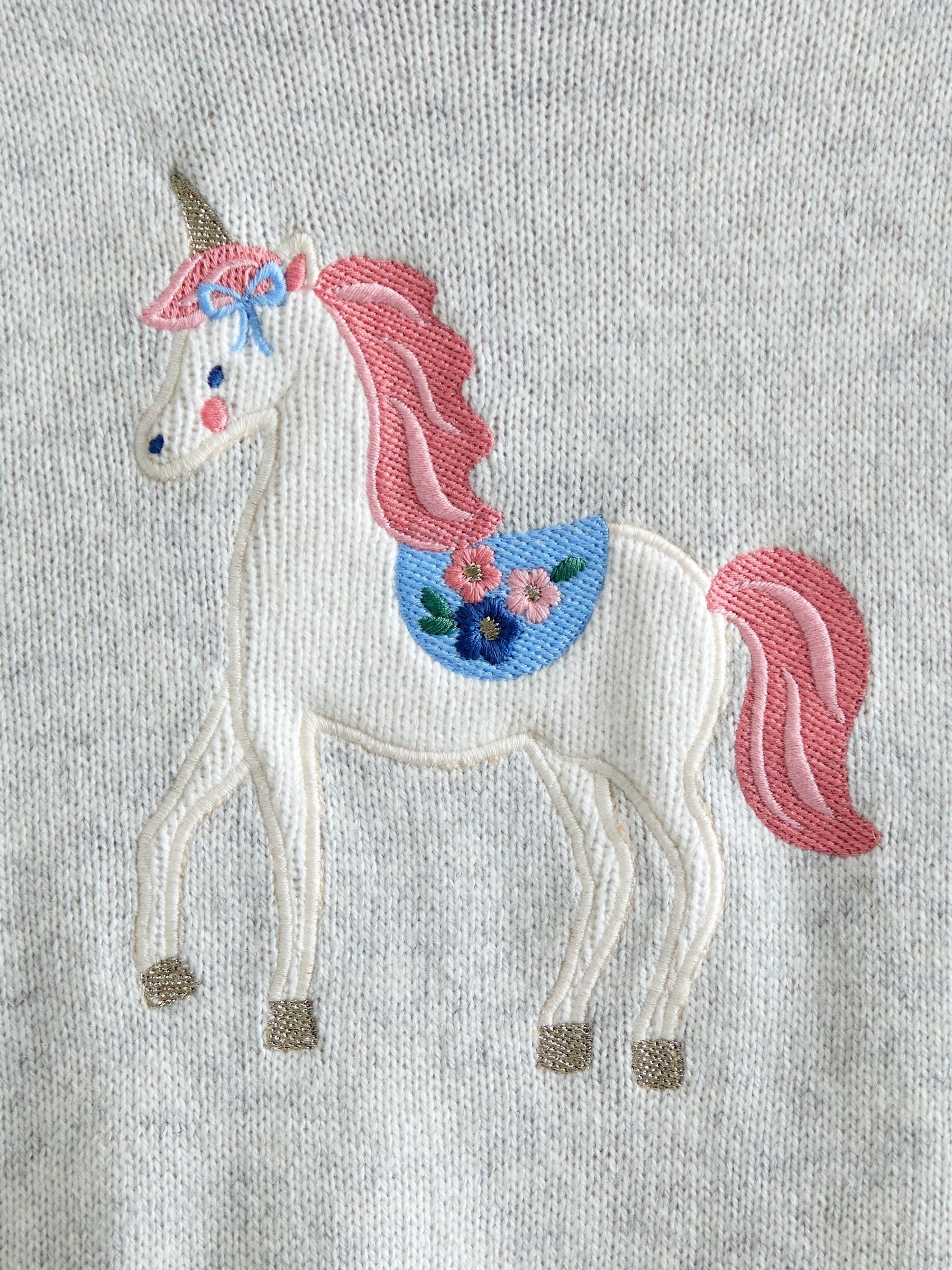 Natural Crew Neck Appliqué Jumper - Image 3 of 3
