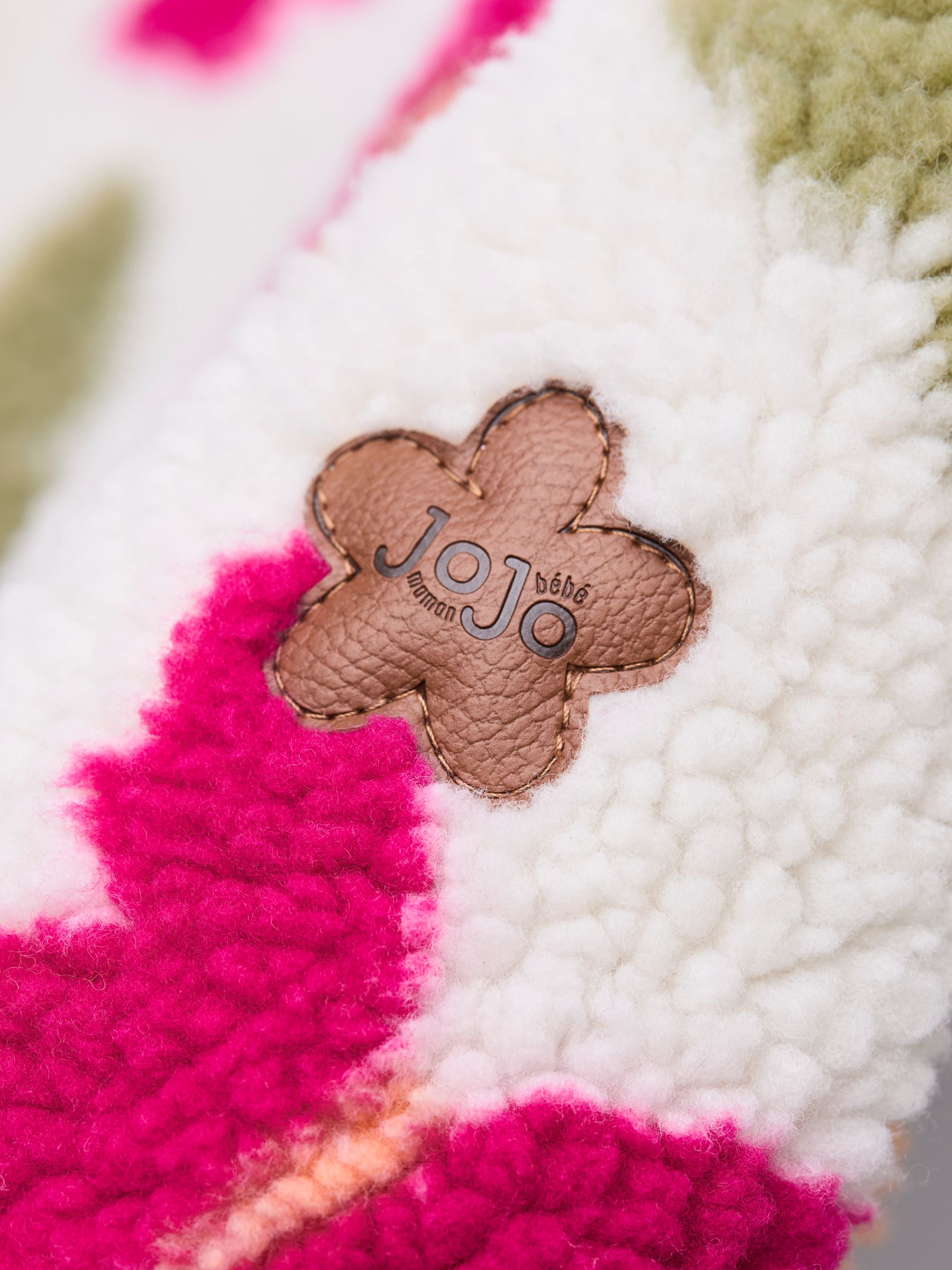 Purple Appliqué Reversible Fleece Jacket - Image 8 of 8