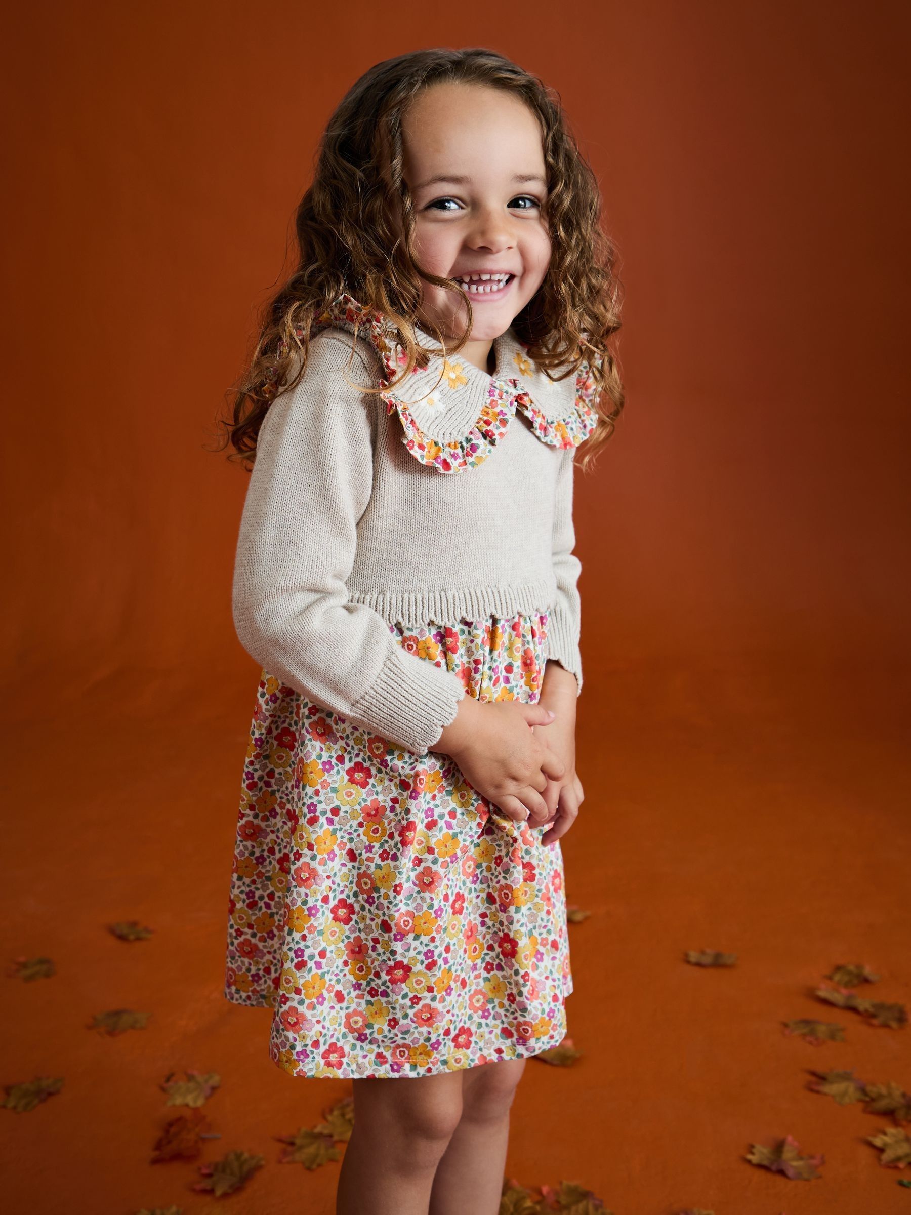 Natural Knitted Dress - Image 4 of 7