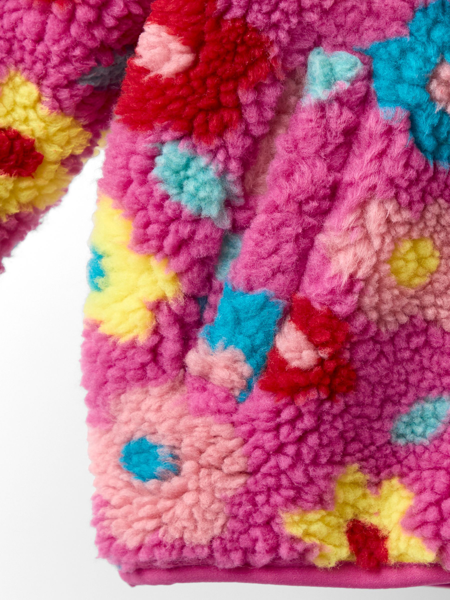 Pink Light Hooded Fleece Jacket - Image 5 of 6