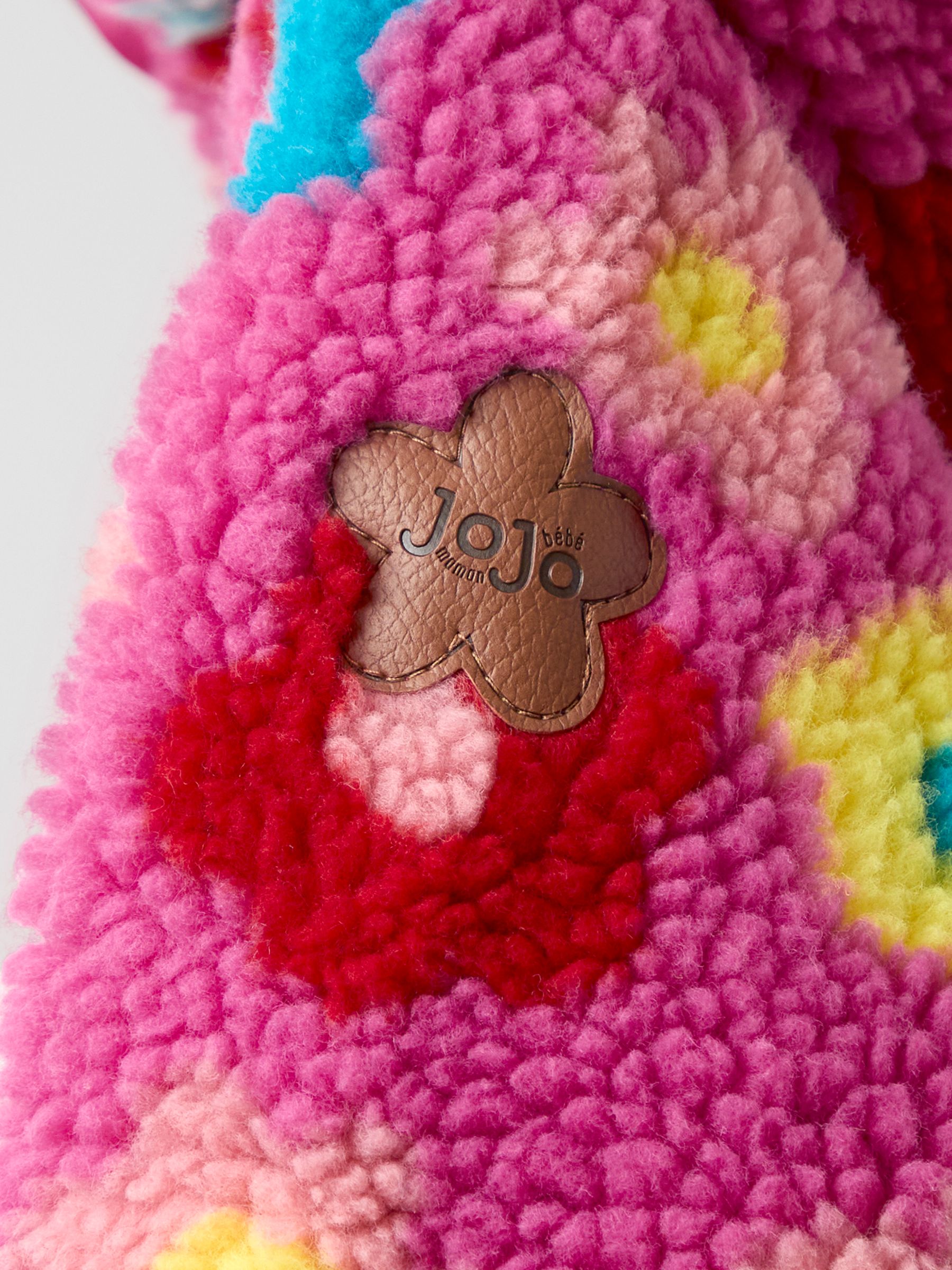 Pink Light Hooded Fleece Jacket - Image 6 of 6