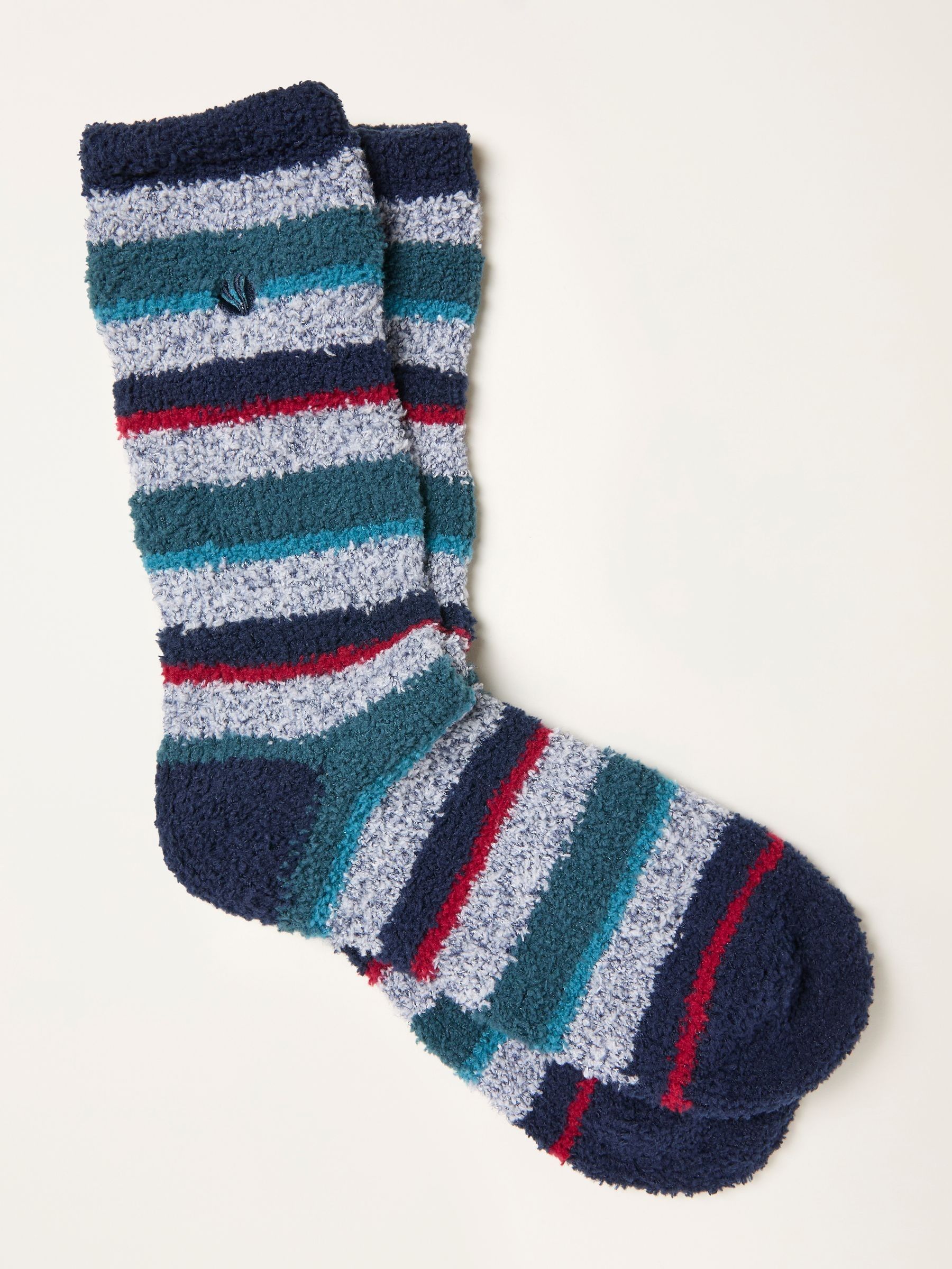 Grey Mens Stripe Sock In A Ski Chalet Box - Image 2 of 3