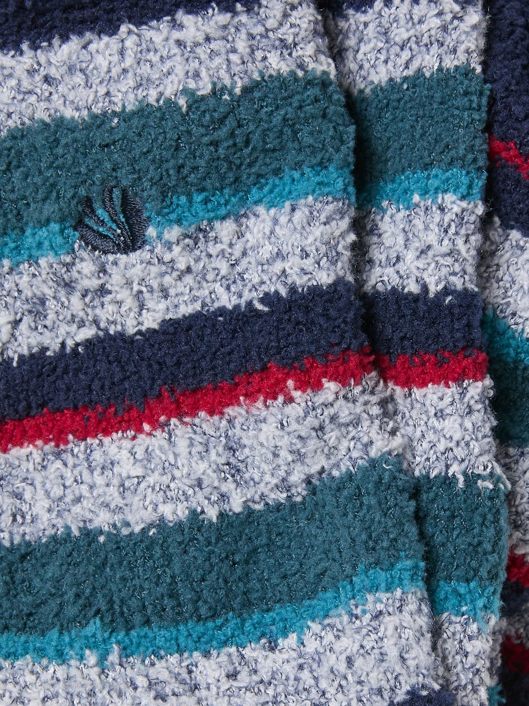 Grey Mens Stripe Sock In A Ski Chalet Box - Image 3 of 3