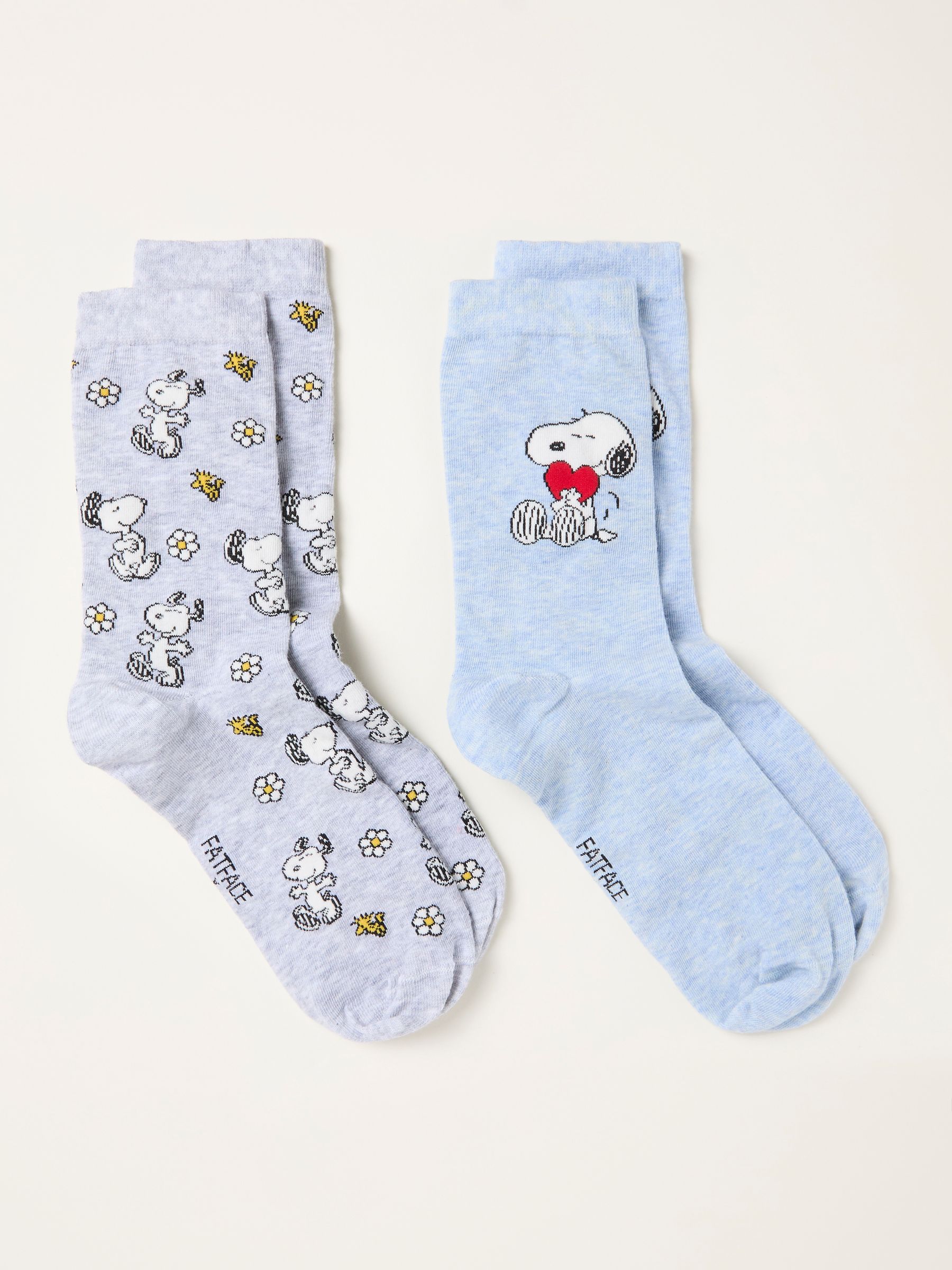 Multi Two Pack Snoopy Socks in a Box - Image 2 of 2 Multi Two Pack Snoopy Socks in a Box - Image 2 of 2