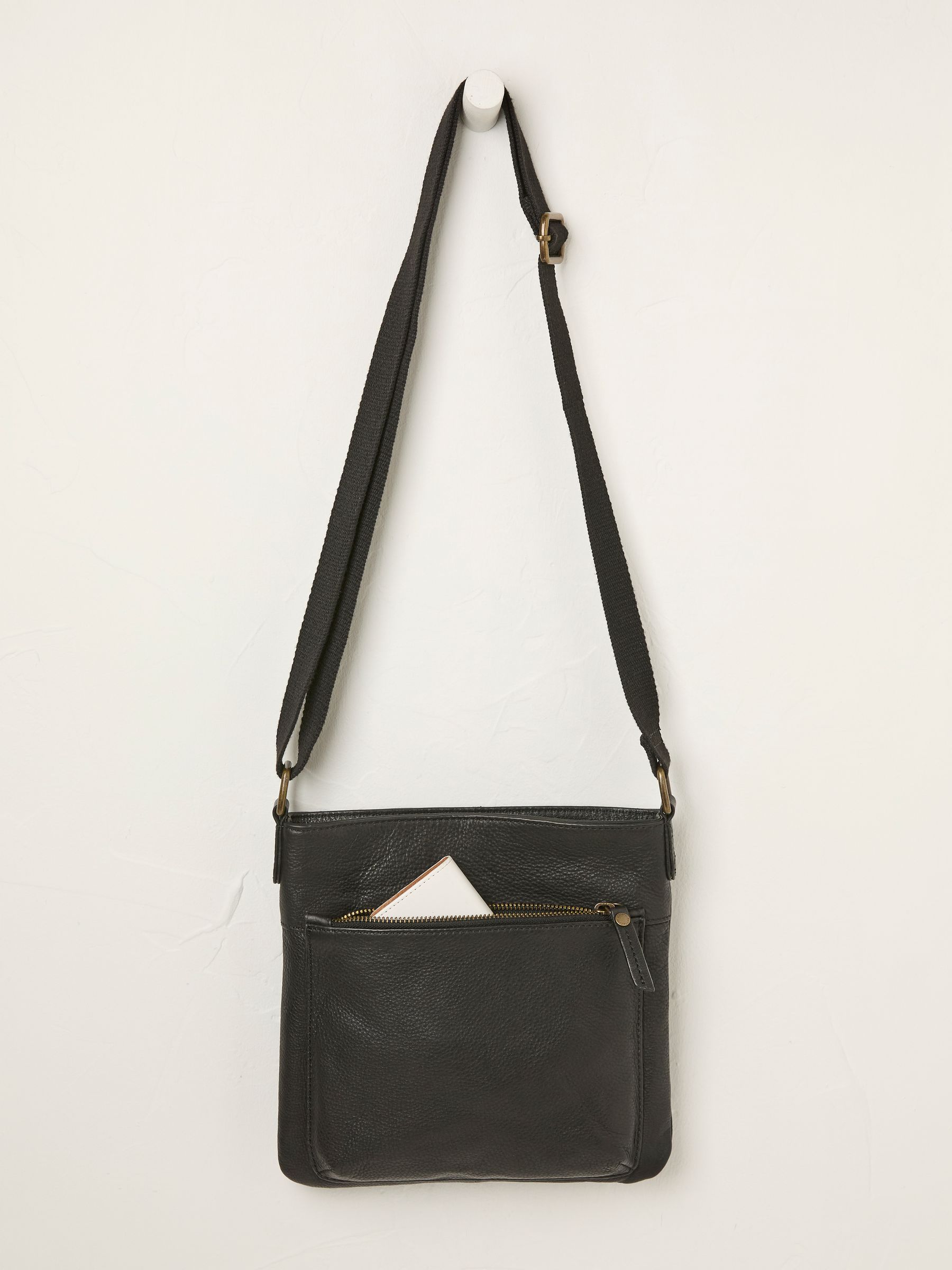 Allie Black Mini Crossbody Bag - Image 2 of 2