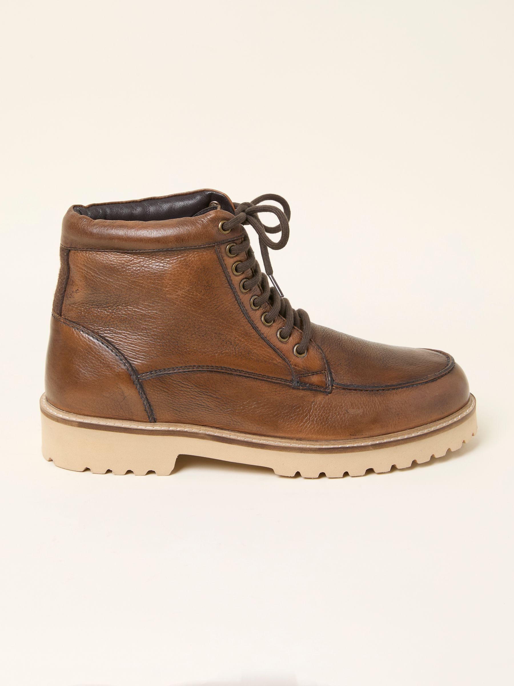 Tan Brown Mens Apron Boot - Image 1 of 3