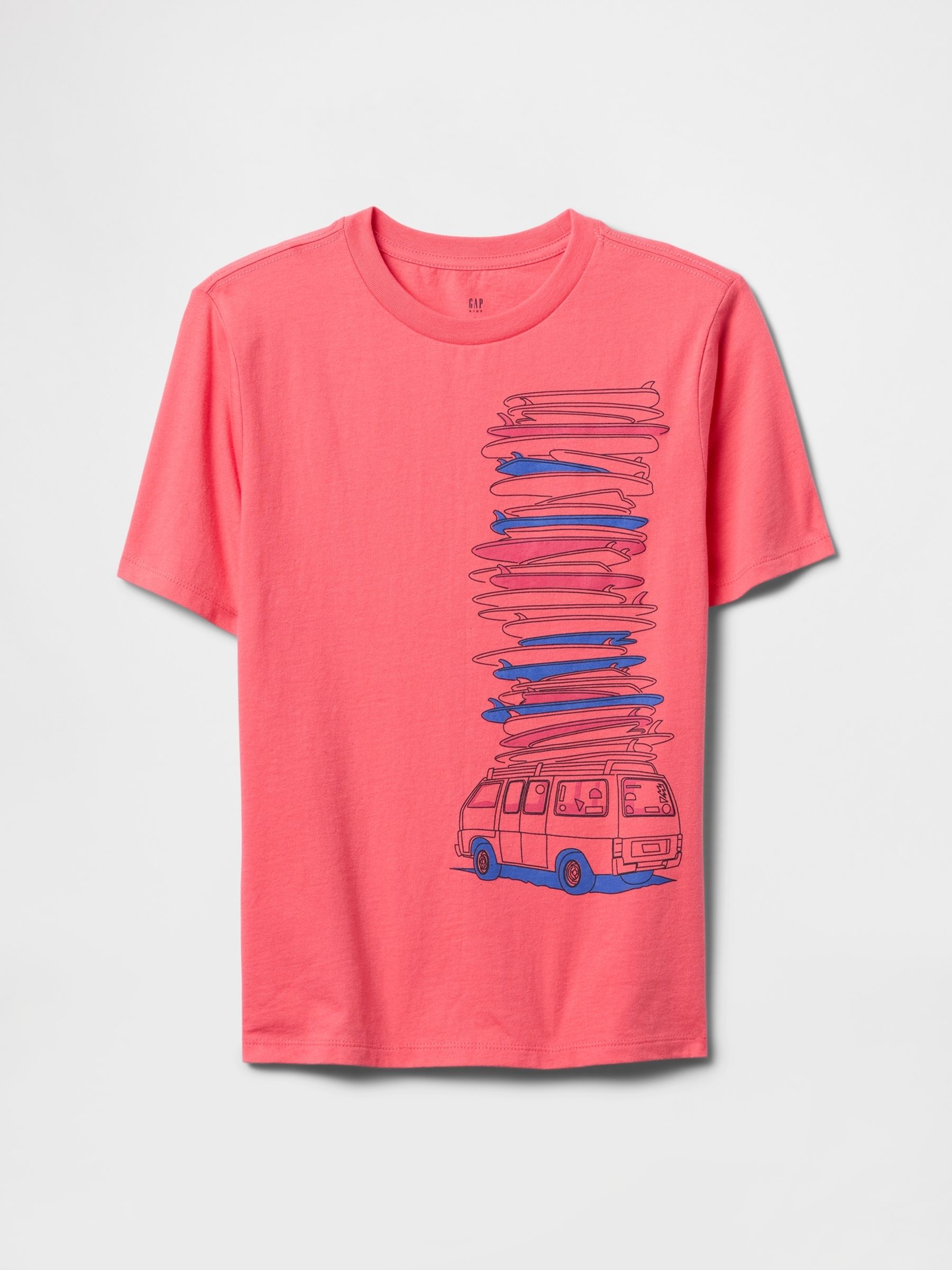 Pink Short Sleeve Graphic T-Shirt (4-13yrs) - Image 1 of 2