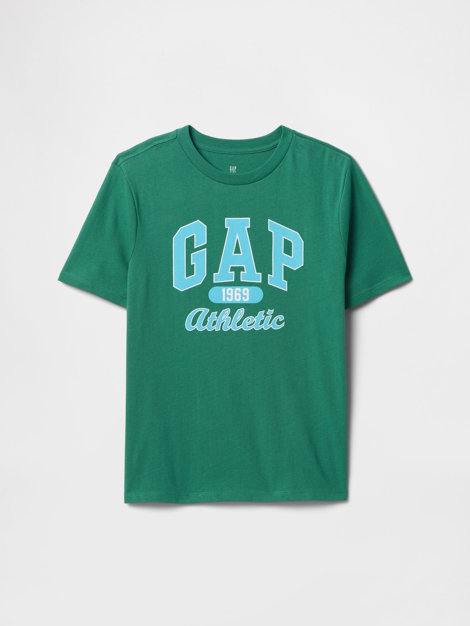 Green Graphic Logo T-Shirt (4-13yrs) - Image 1 of 2