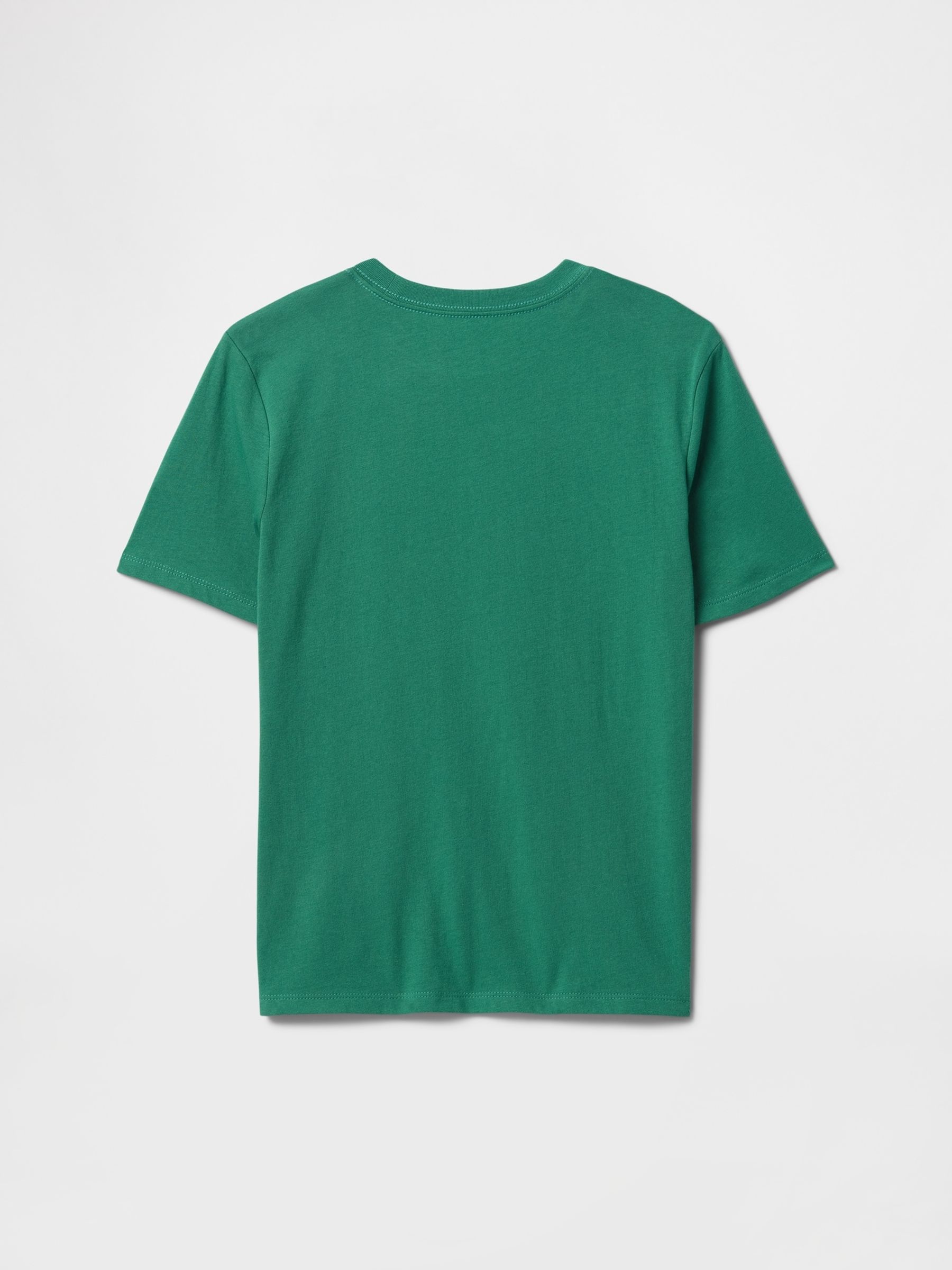 Green Graphic Logo T-Shirt (4-13yrs) - Image 2 of 2