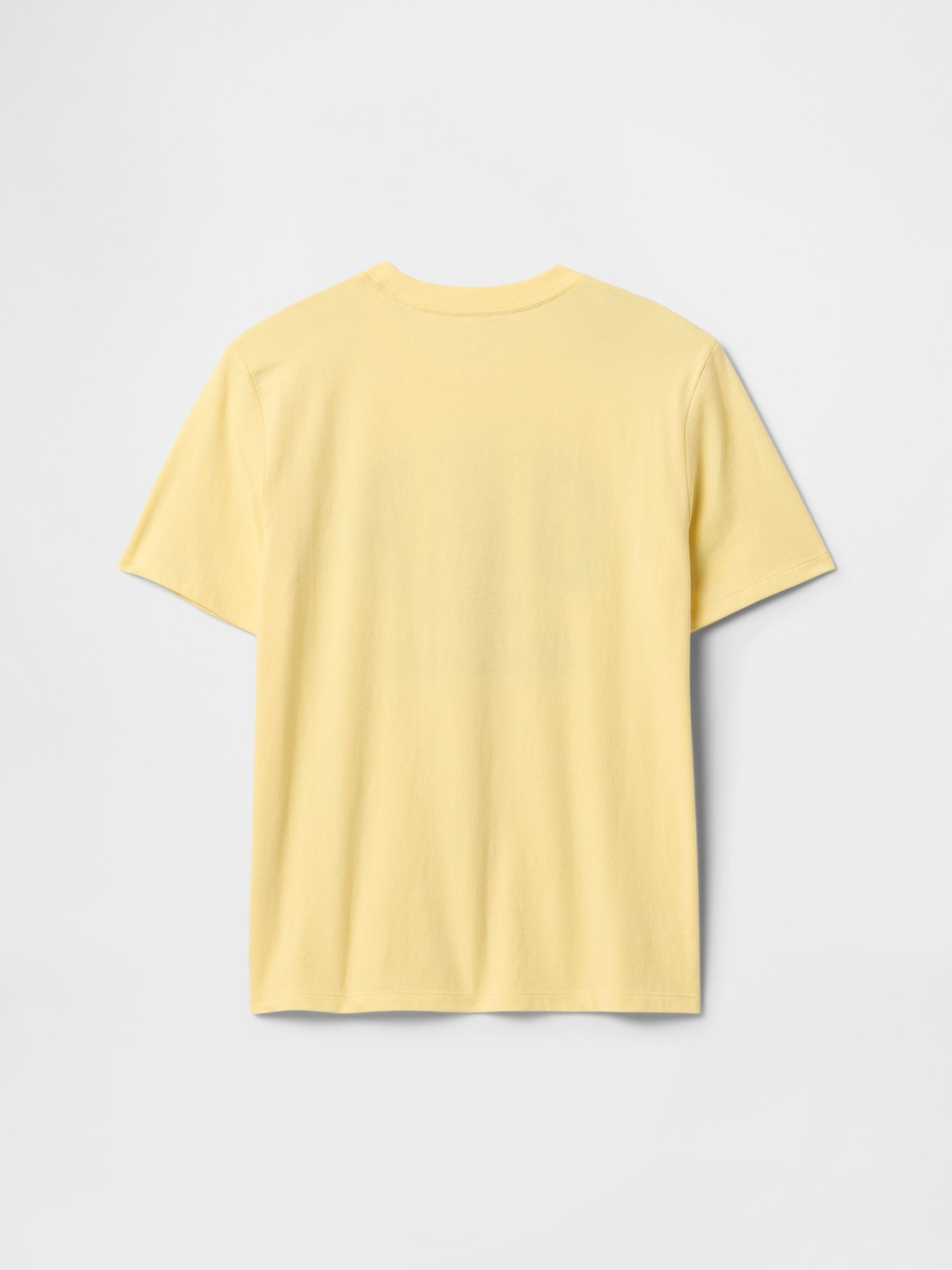 Yellow Graphic Logo T-Shirt (4-13yrs) - Image 2 of 2