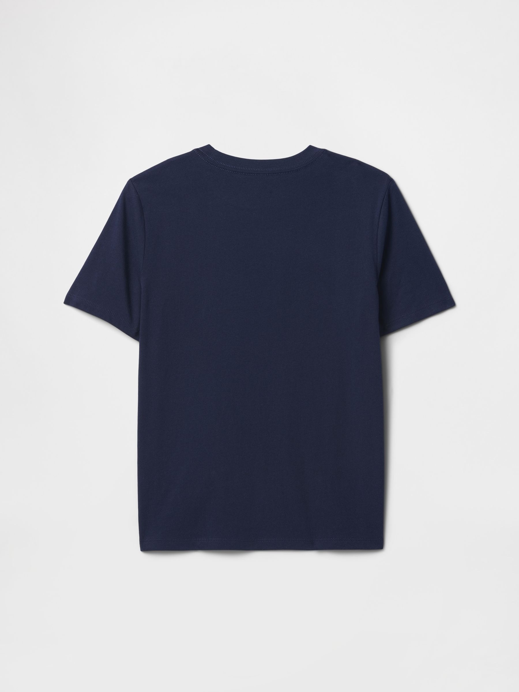 Navy Blue Football Graphic Logo T-Shirt (4-13yrs) - Image 2 of 2