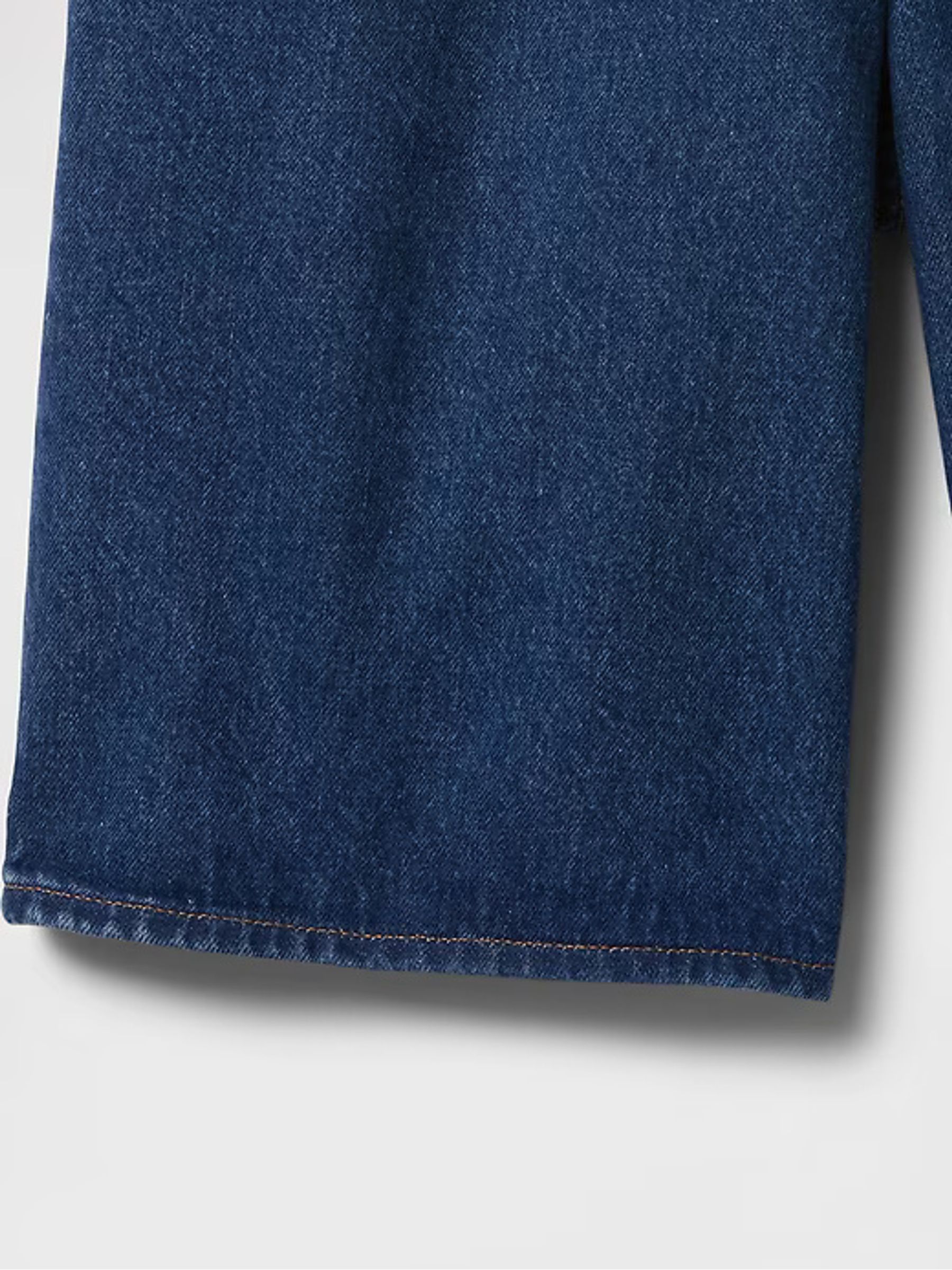 Blue 11.5" Mid Rise Longline Denim Shorts - Image 9 of 9