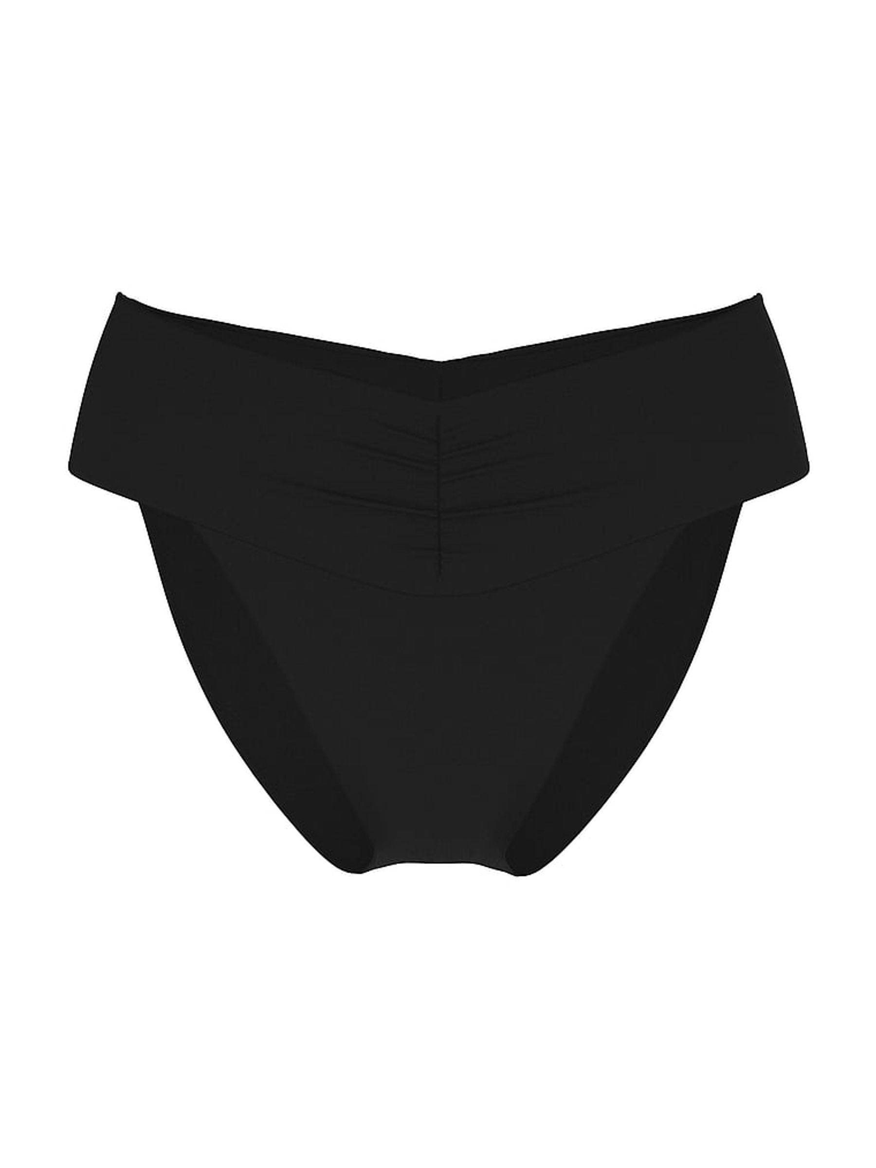 Black High Waisted Bikini Bottoms - Image 3 of 3