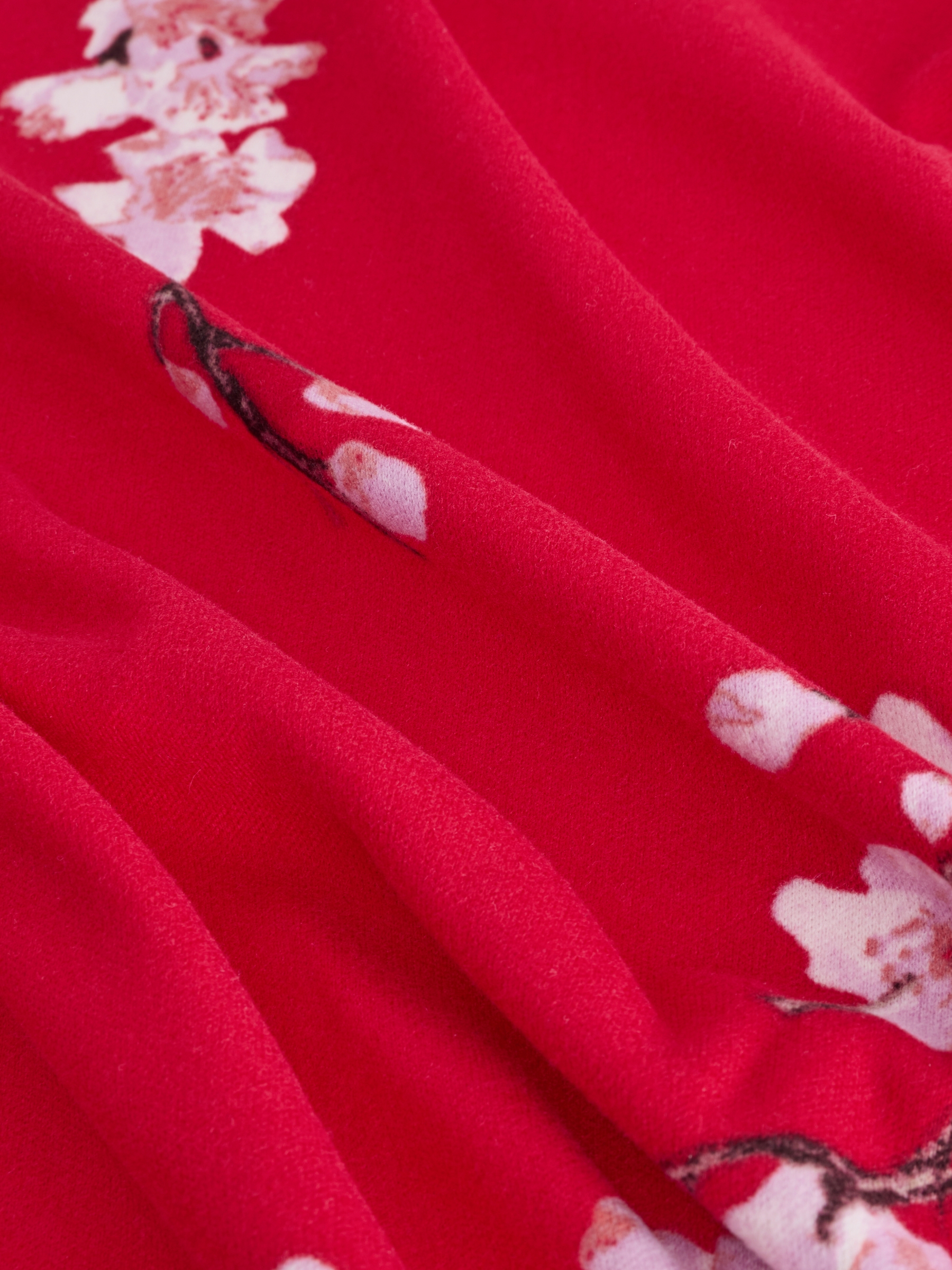 Red Cherry Blossom Pyjamas - Image 10 of 11