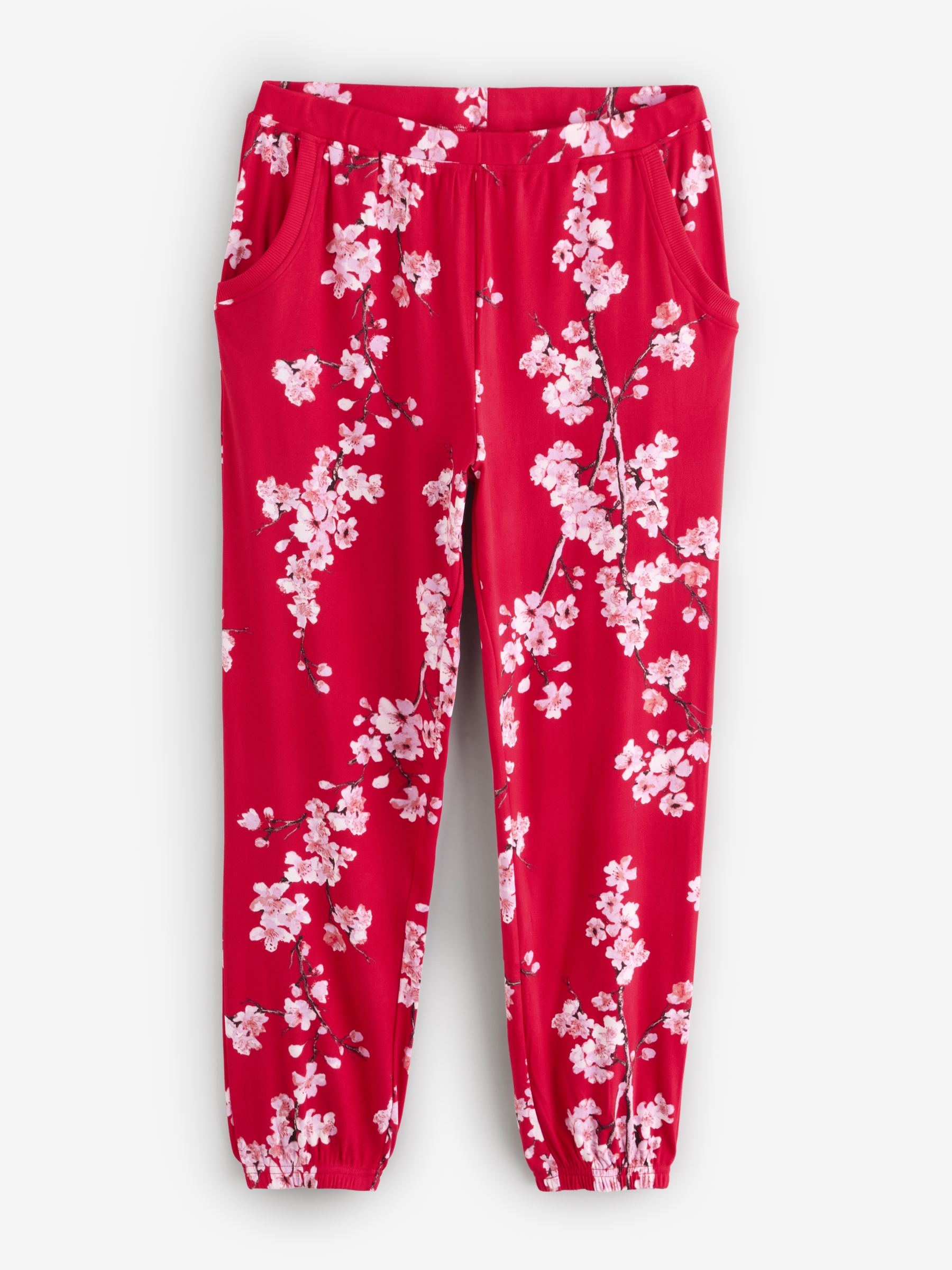 Red Cherry Blossom Pyjamas - Image 7 of 11