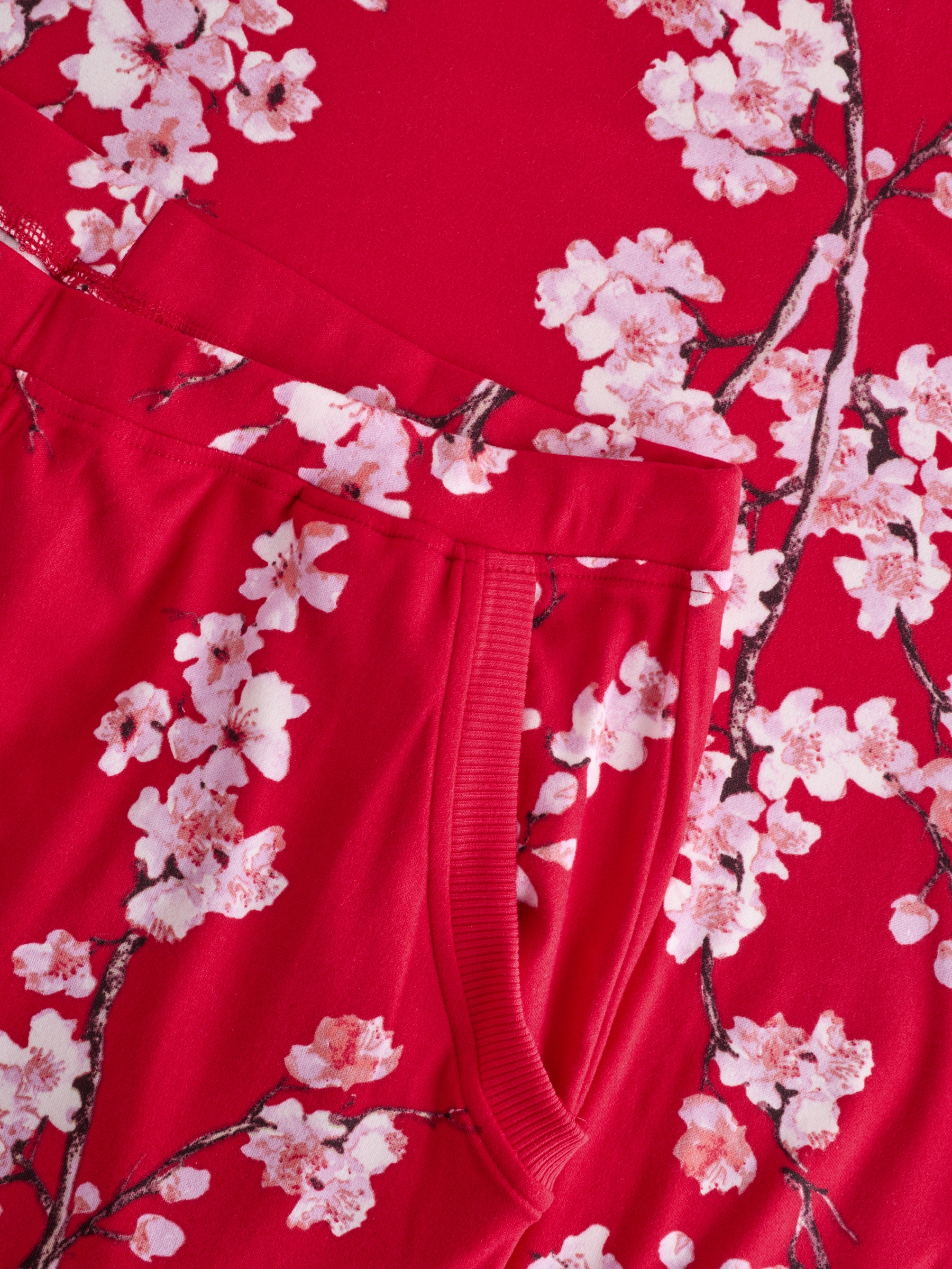 Red Cherry Blossom Pyjamas - Image 8 of 11