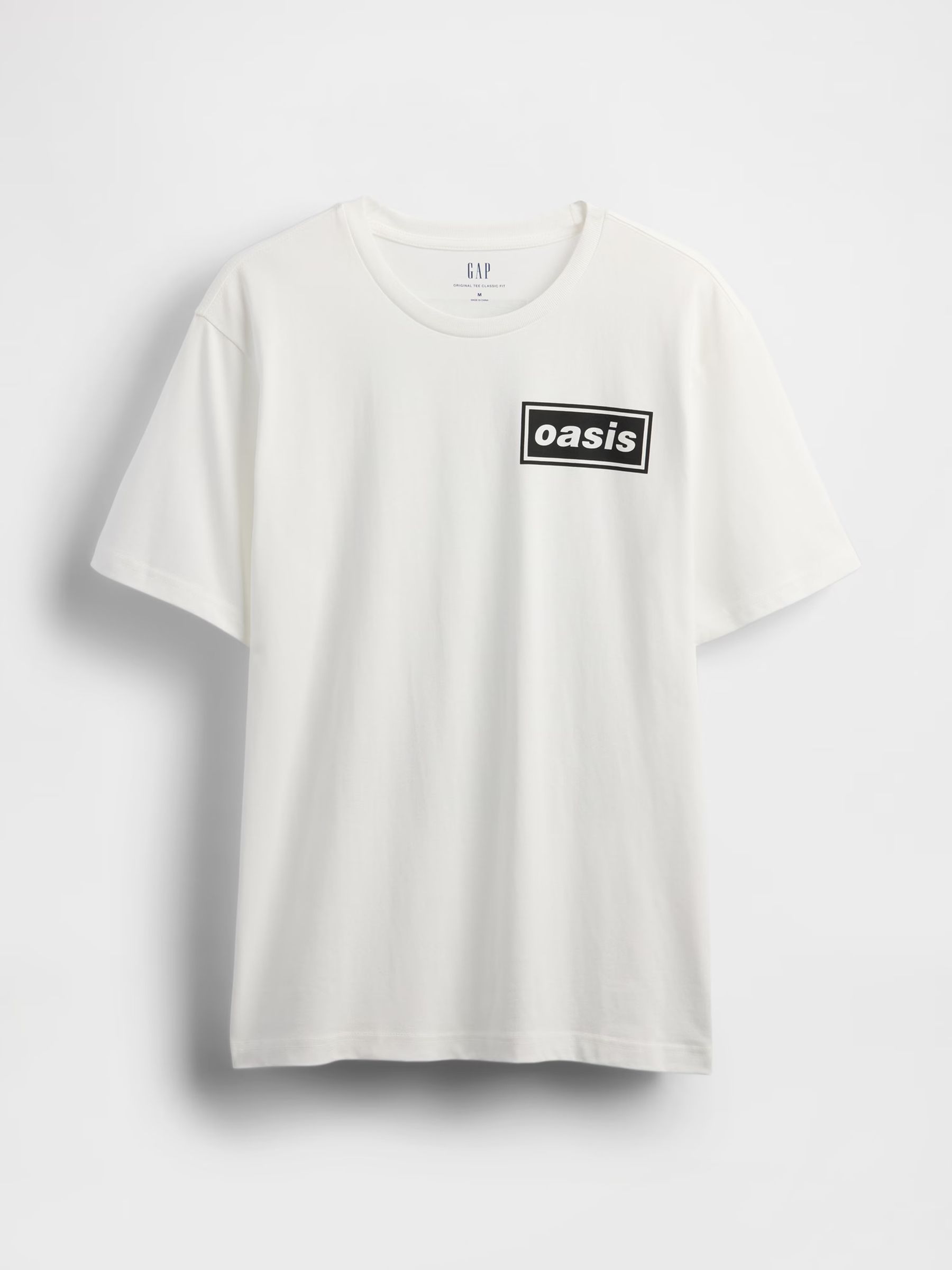 Cream Oasis Graphic T-Shirt - Image 4 of 5