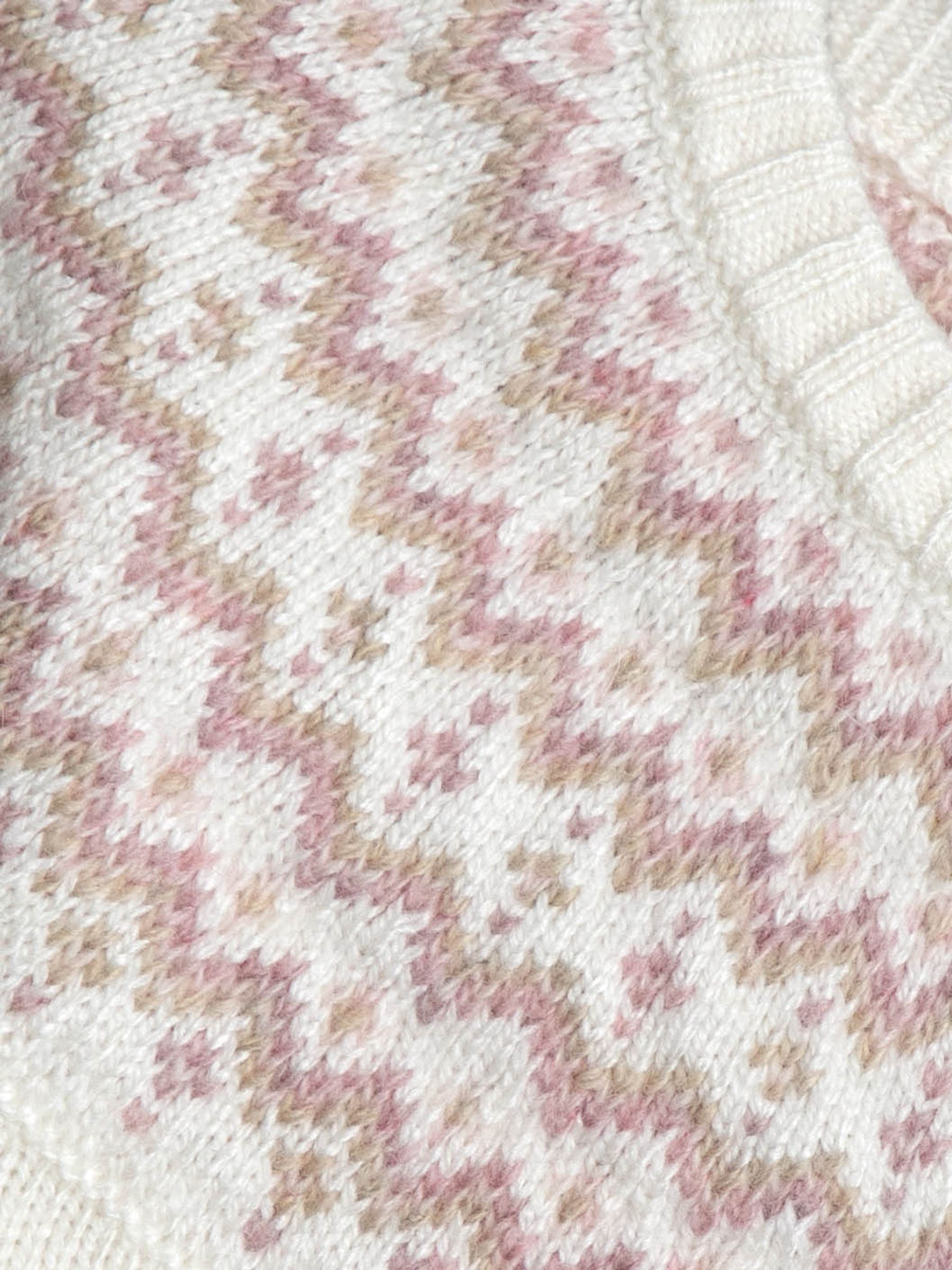 Cream Fair Isle Knit 3- Piece Set - Image 11 of 14