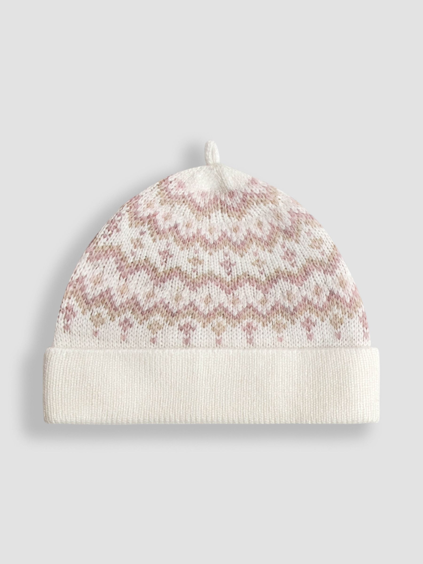 Cream Fair Isle Knit 3- Piece Set - Image 13 of 14