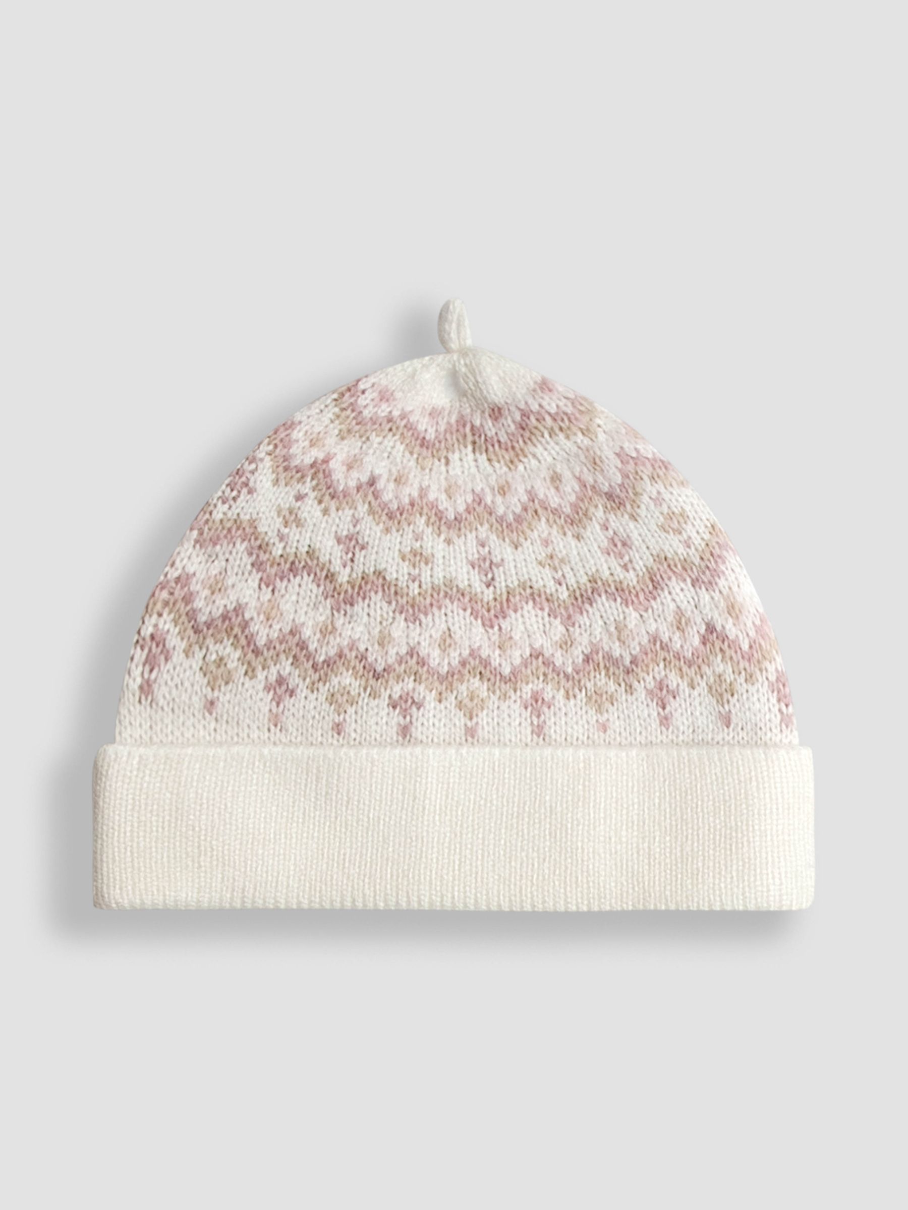 Cream Fair Isle Knit 3- Piece Set - Image 14 of 14 Cream Fair Isle Knit 3- Piece Set - Image 14 of 14