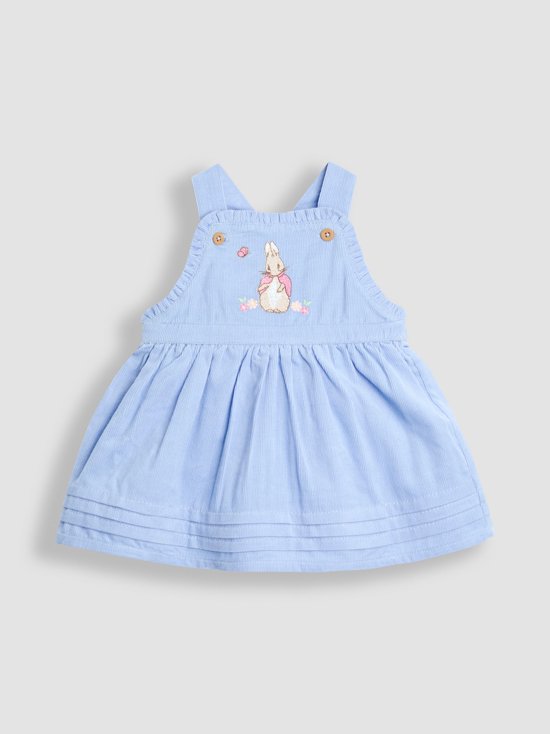 Blue Pinafore Dress & Body Set - Image 6 of 11
