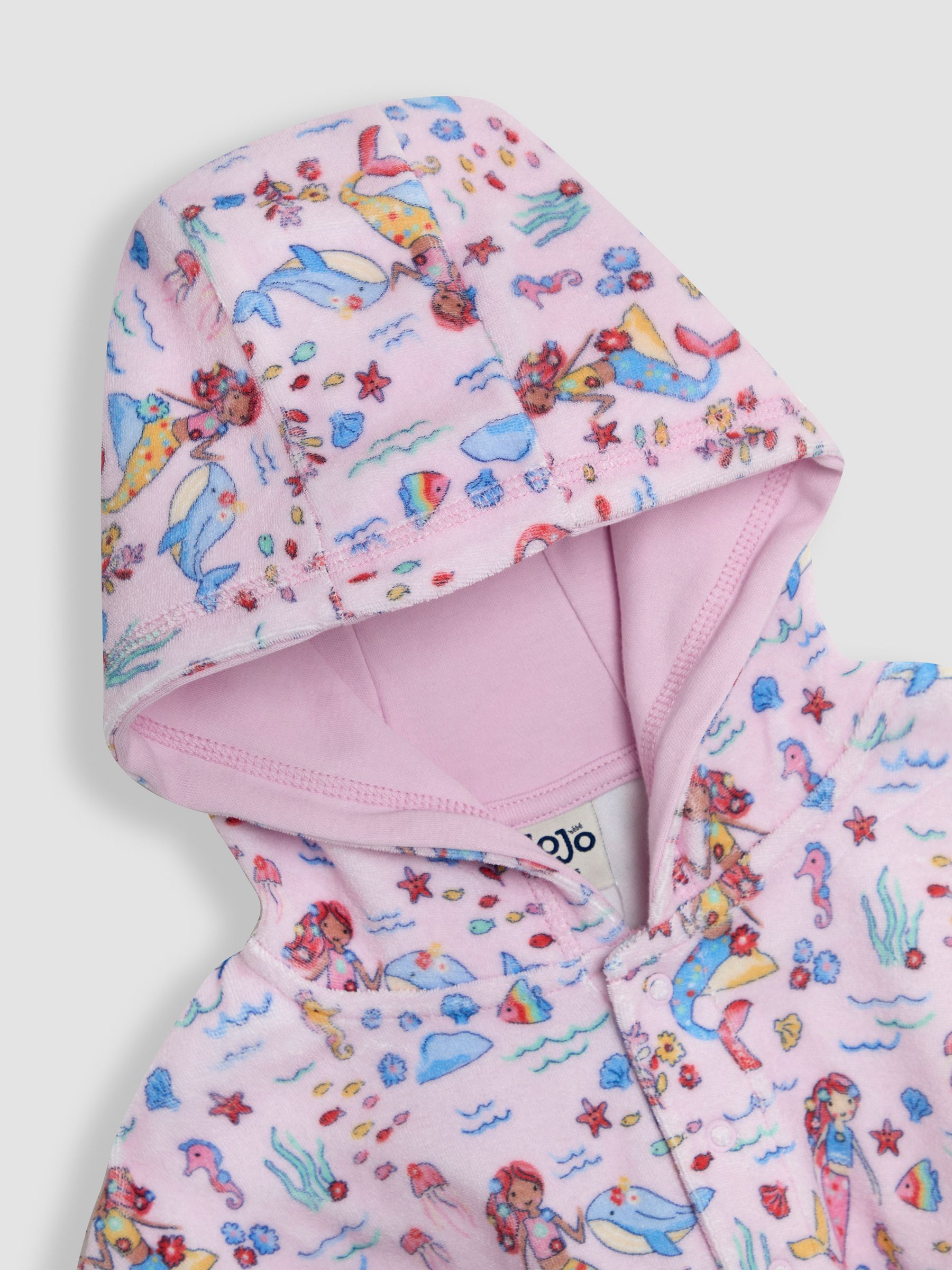 Pink Mermaid Towelling 2 Piece - Image 5 of 6