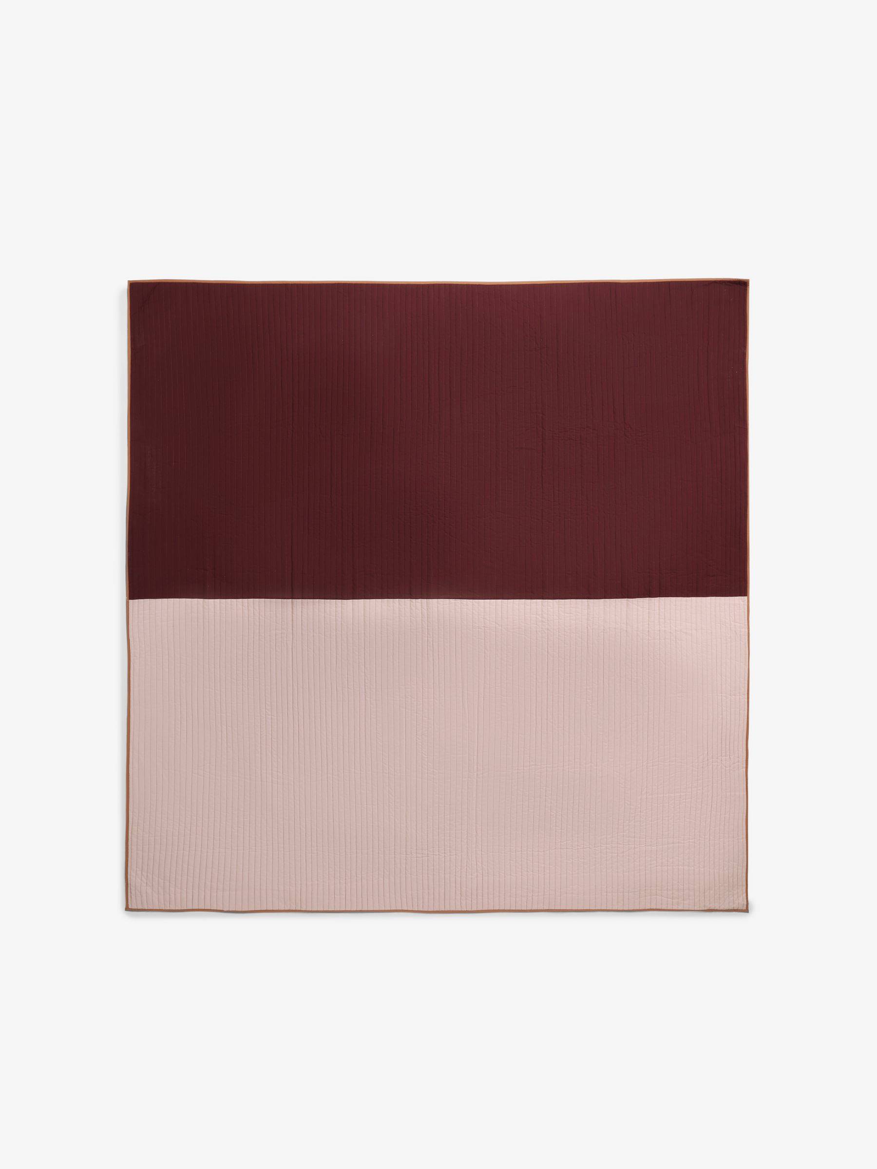 Imleda Quilted Cotton Bedspread in Pink - Image 5 of 5