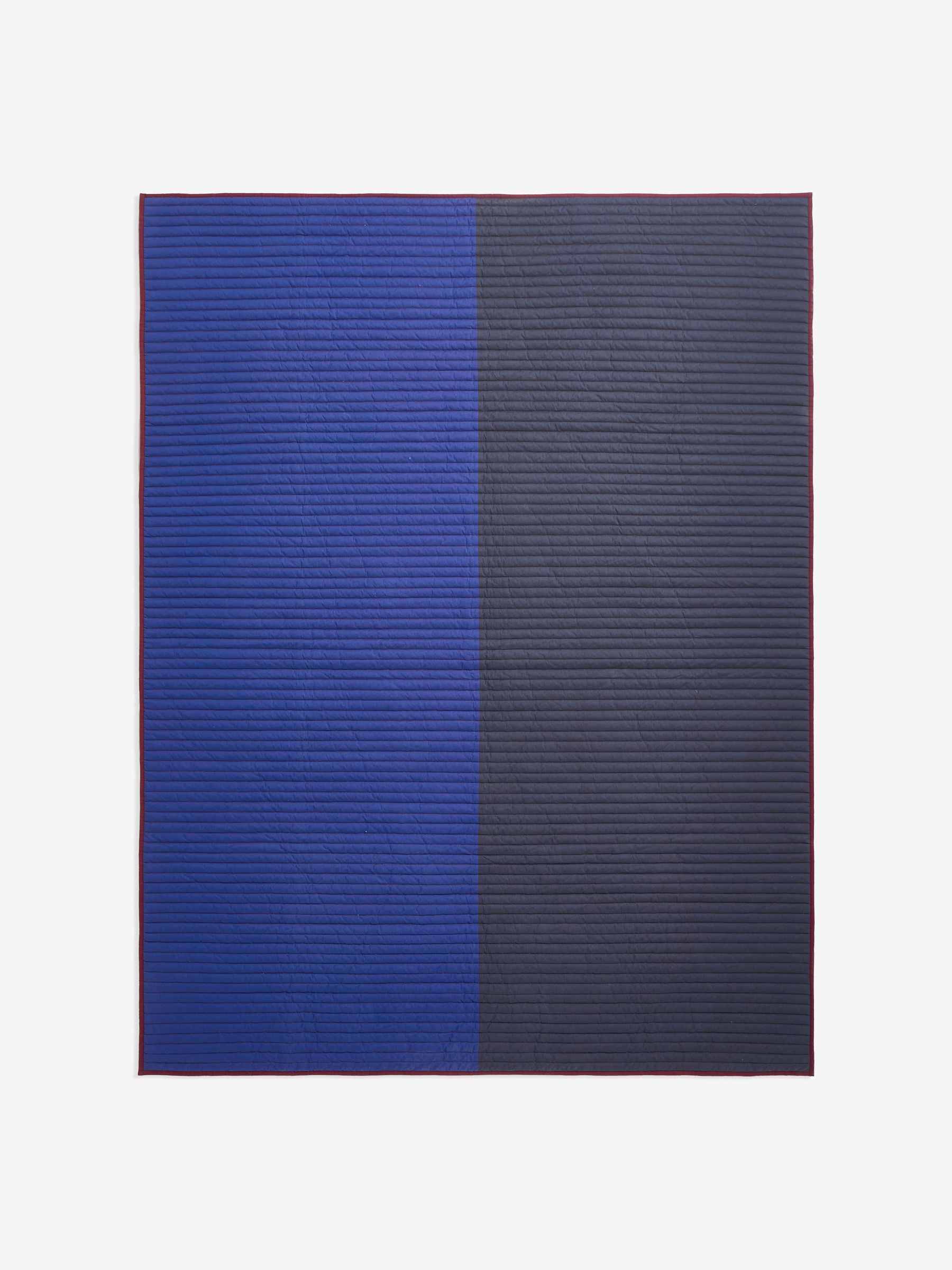 Imleda Quilted Cotton Bedspread in Navy - Image 4 of 5