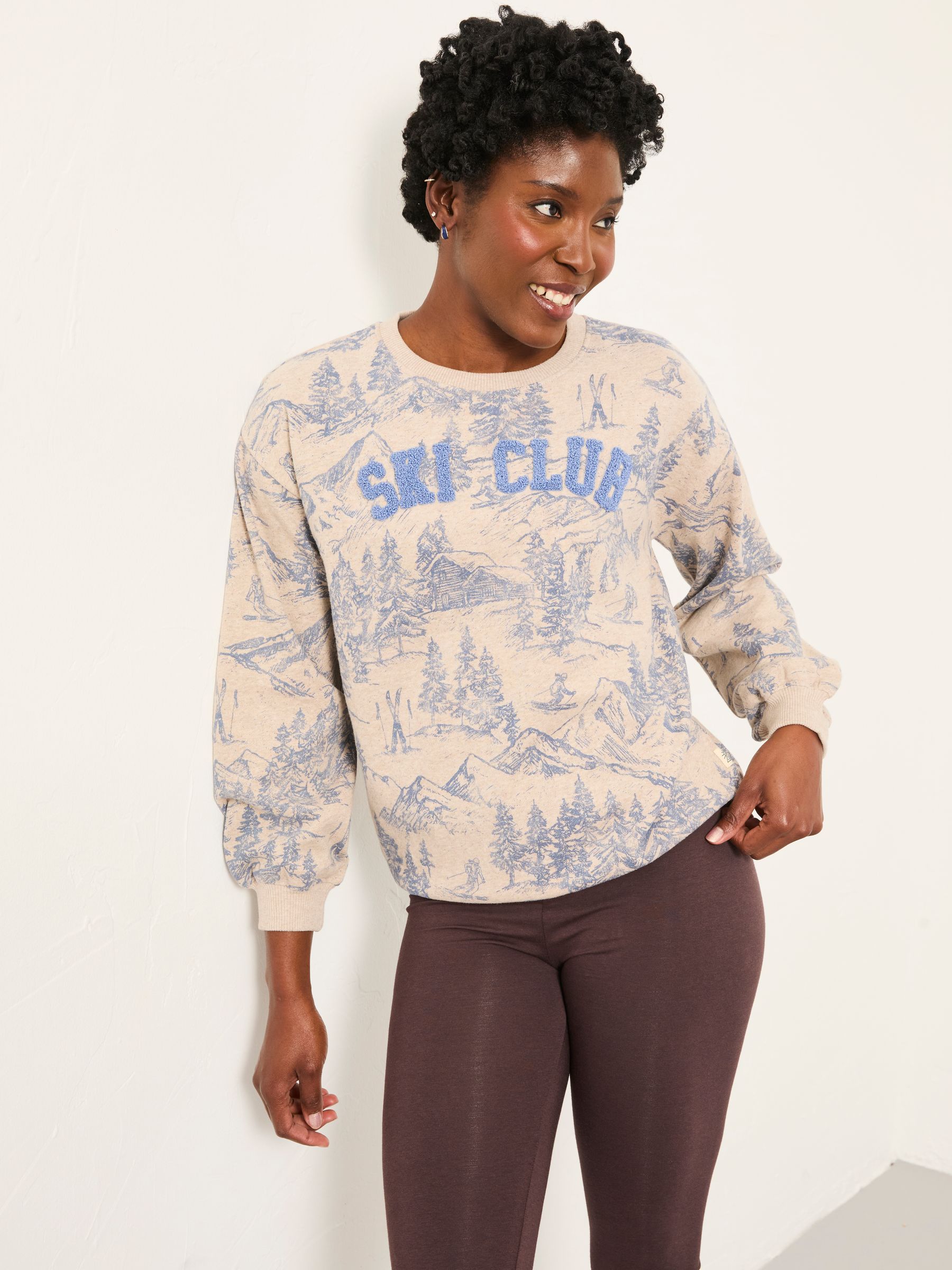 Ski Club Crew Sweatshirt