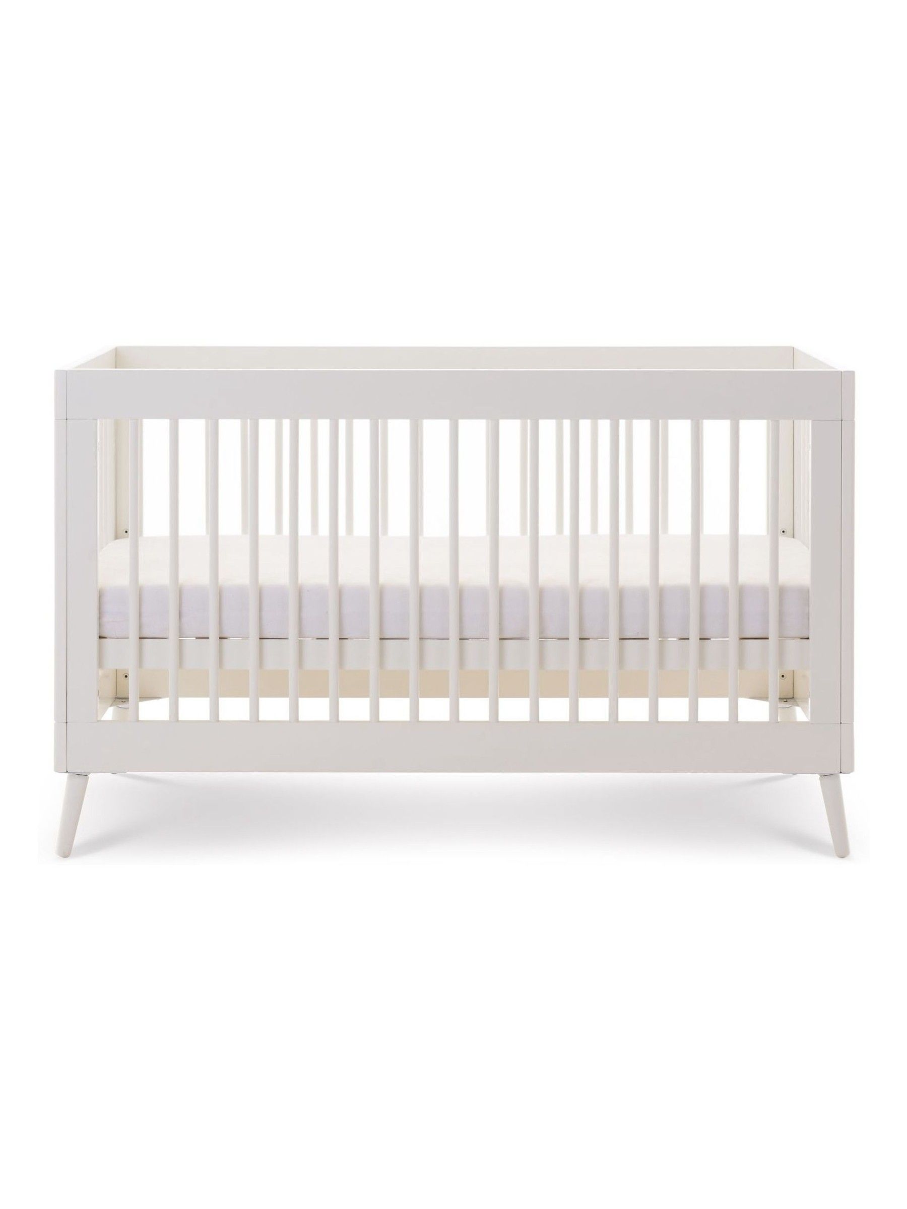 Obaby Nordic White Regular Maya Cot Bed - Image 6 of 9