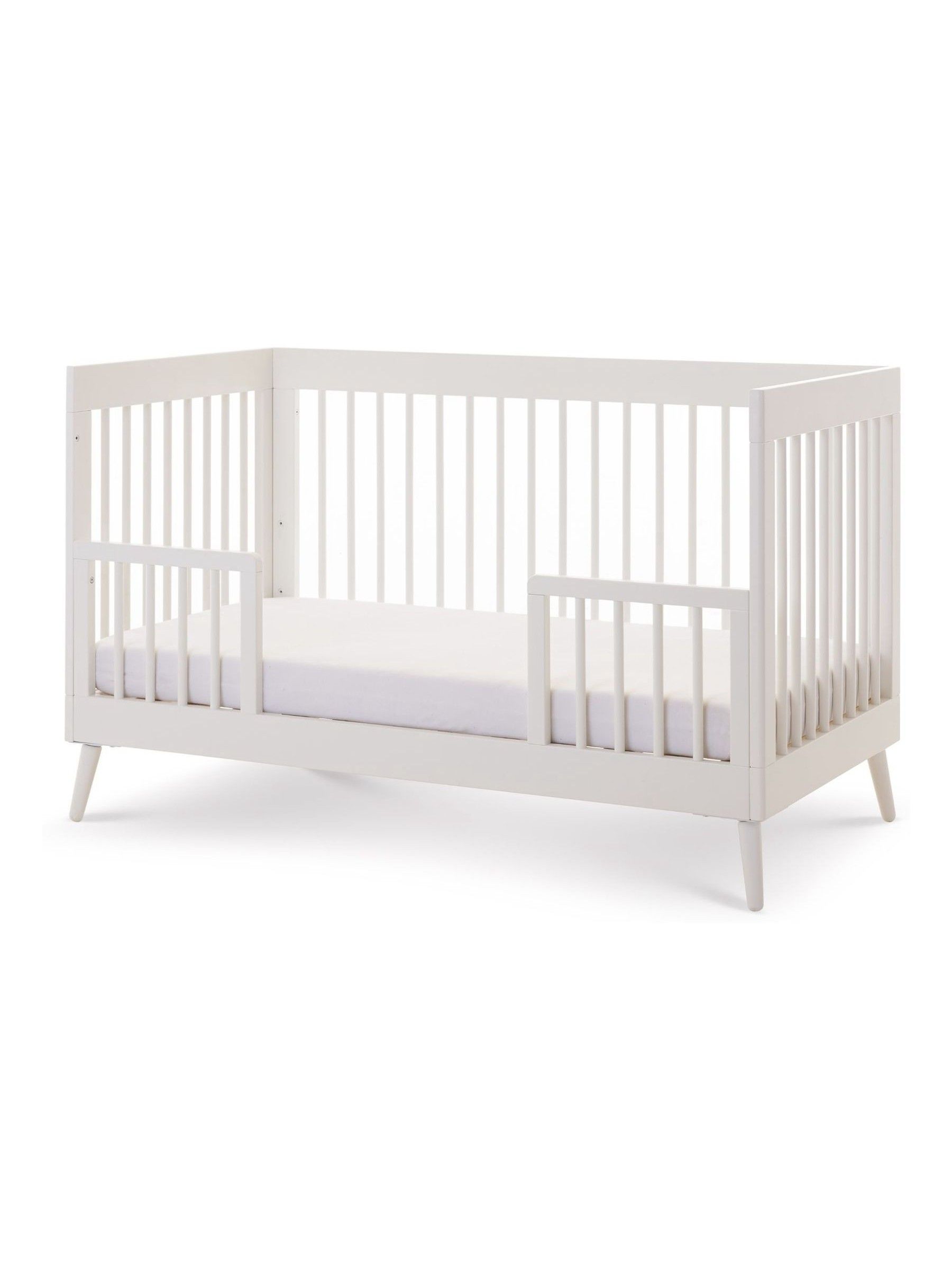 Obaby Nordic White Regular Maya Cot Bed - Image 7 of 9