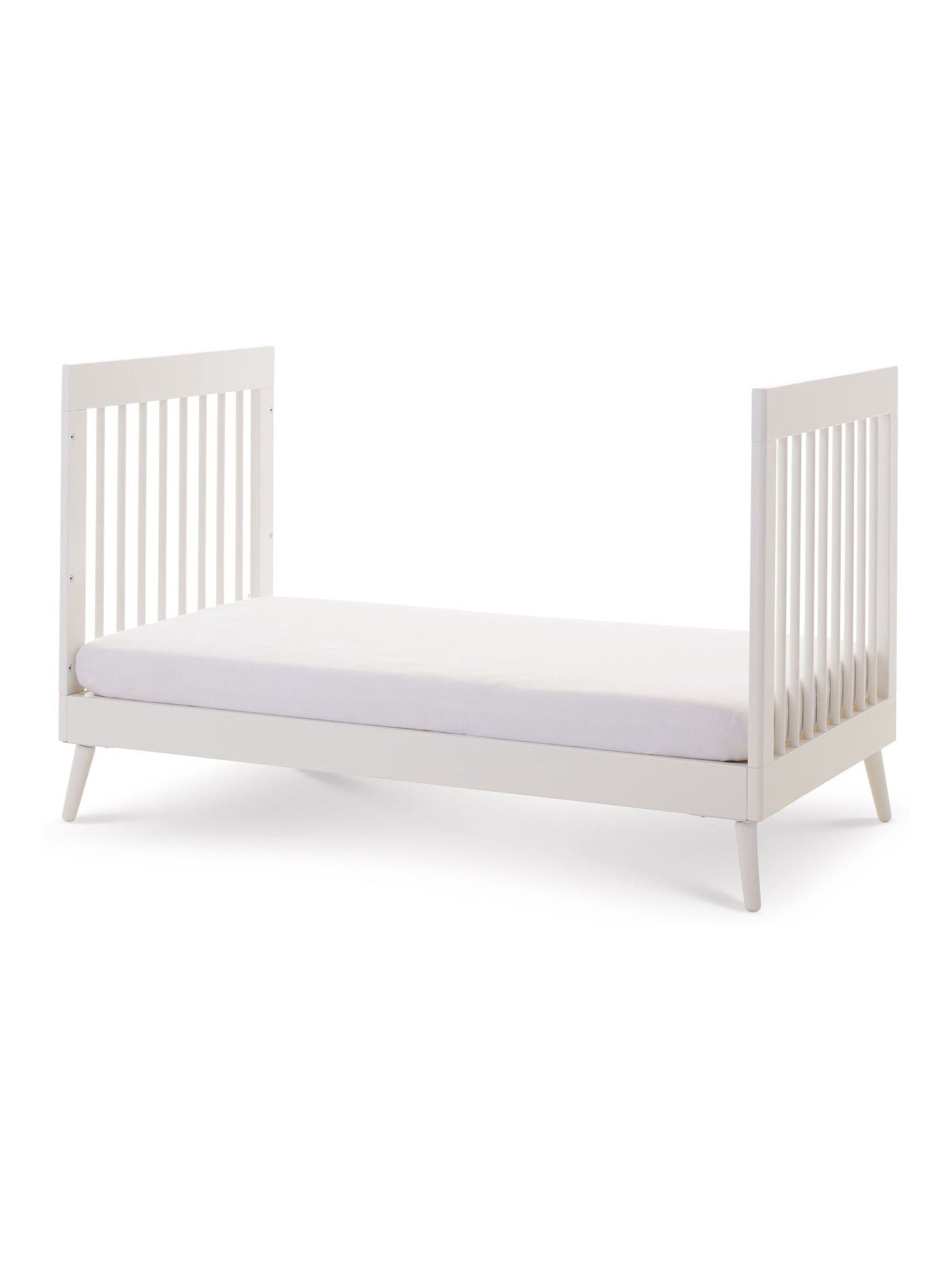 Obaby Nordic White Regular Maya Cot Bed - Image 9 of 9