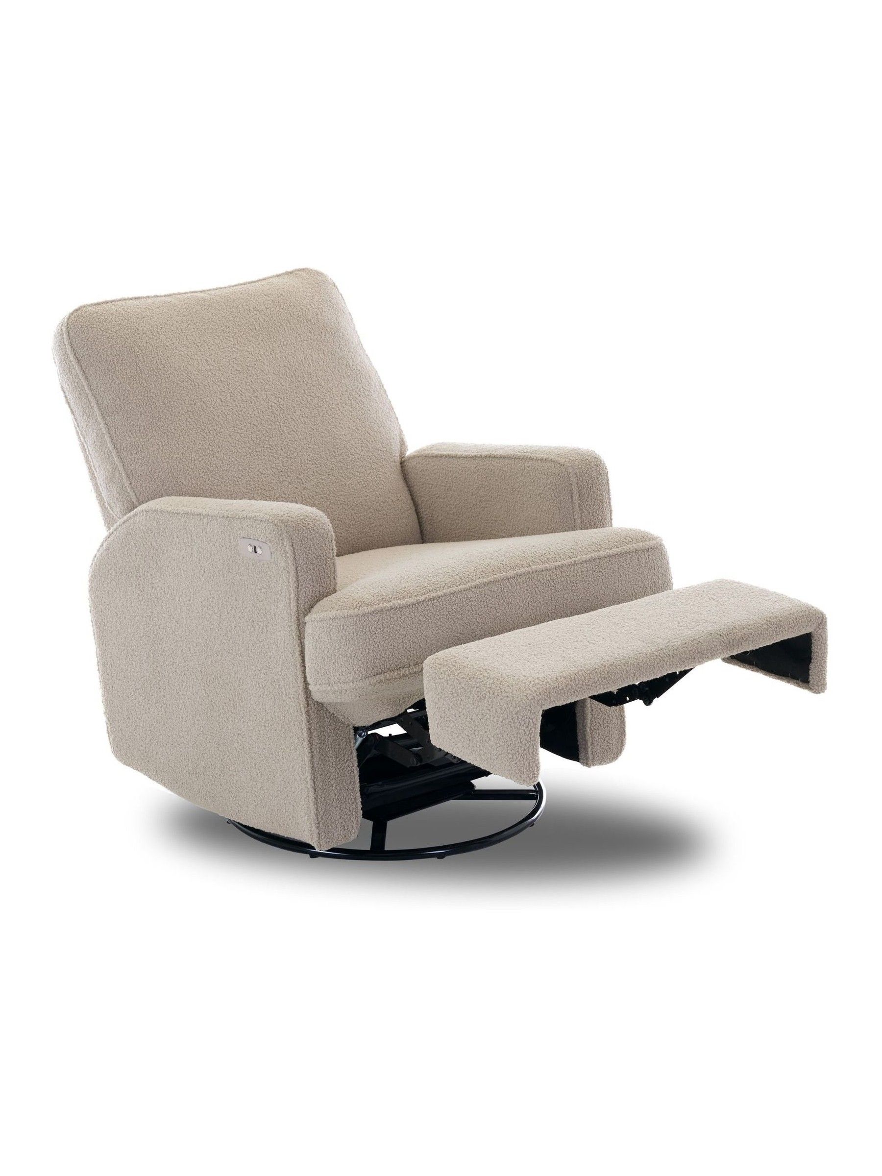 Obaby Truffle Madison Electric Recliner Nursing Chair - Image 3 of 7