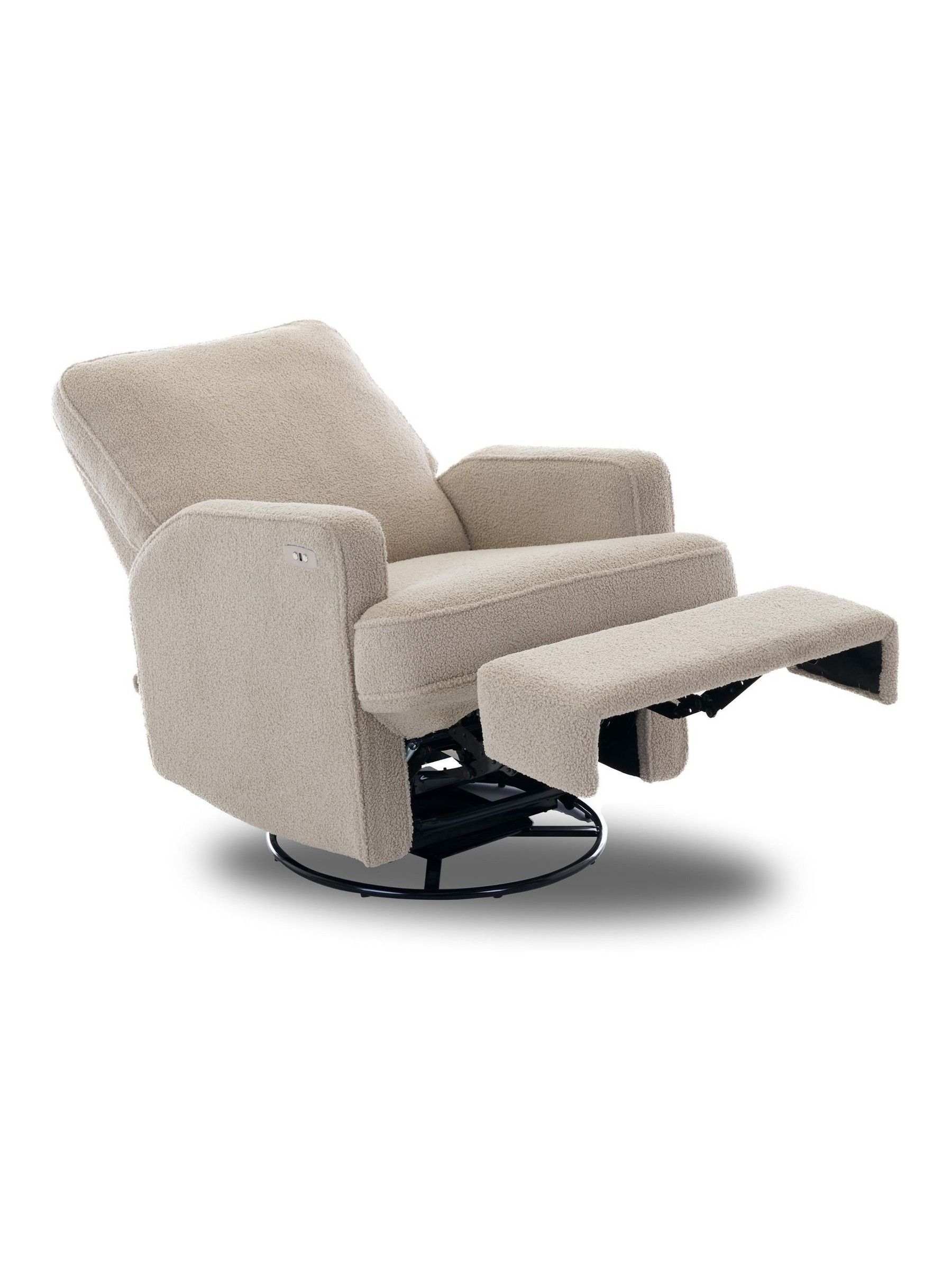 Obaby Truffle Madison Electric Recliner Nursing Chair - Image 4 of 7