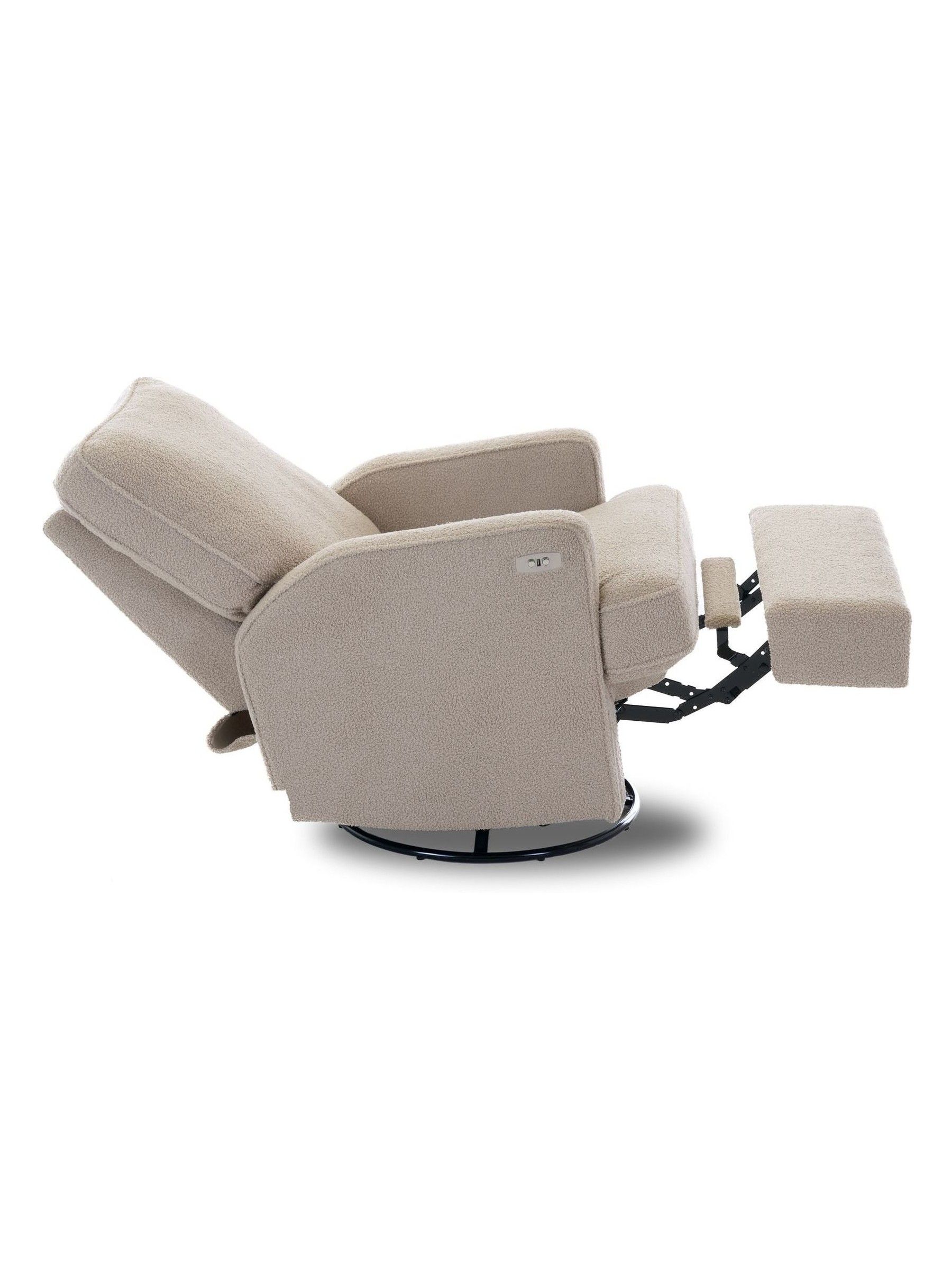 Obaby Truffle Madison Electric Recliner Nursing Chair - Image 6 of 7