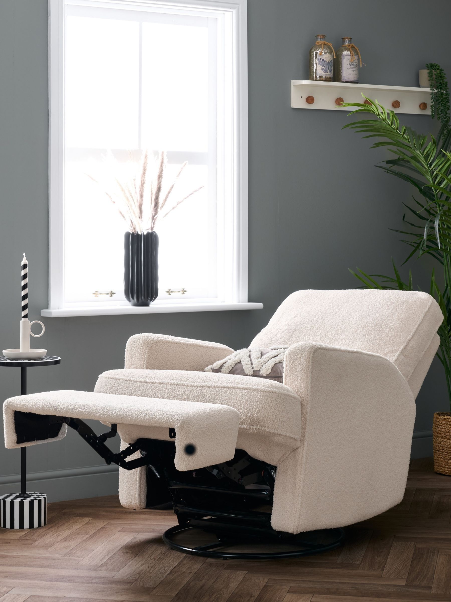 Obaby Ivory Madison Electric Recliner Nursing Chair - Image 2 of 8