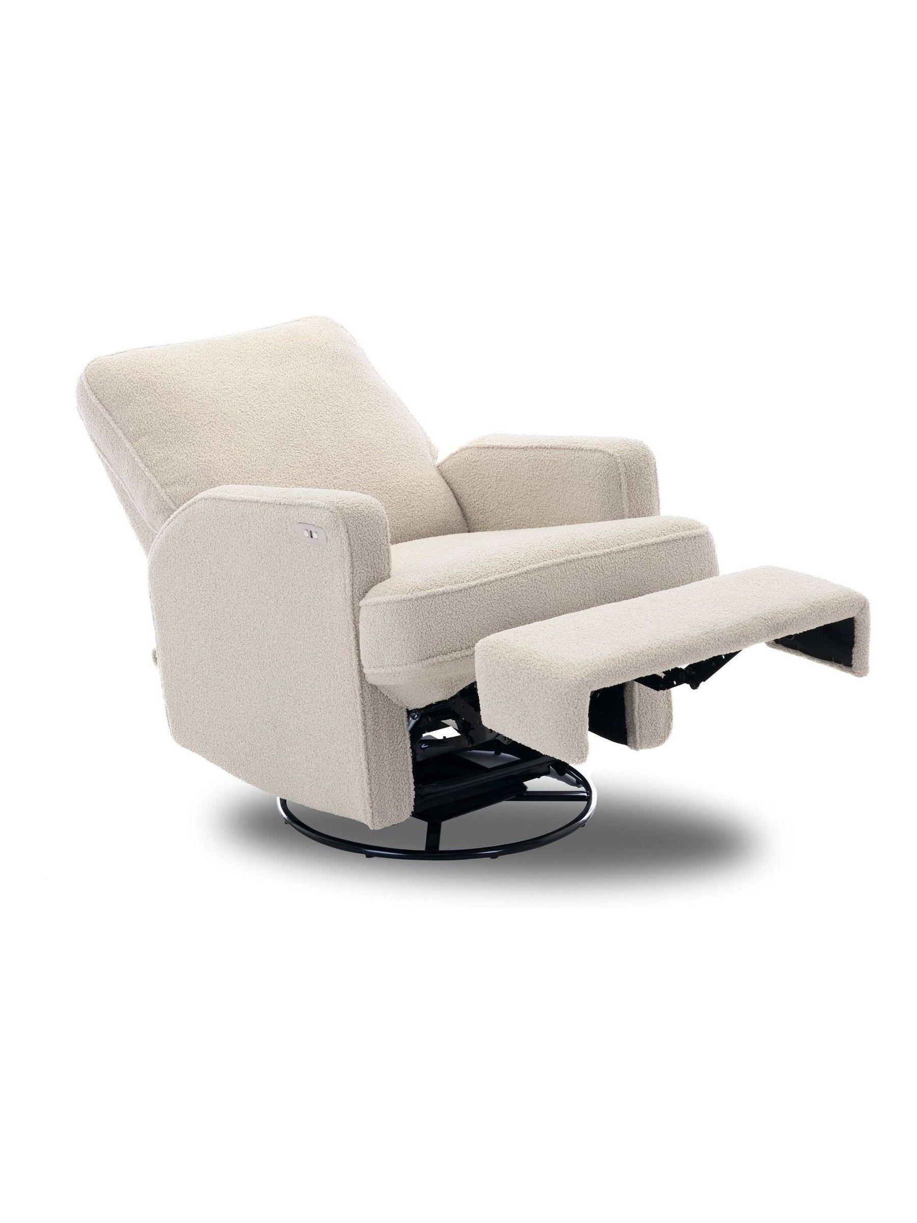 Obaby Ivory Madison Electric Recliner Nursing Chair - Image 4 of 8