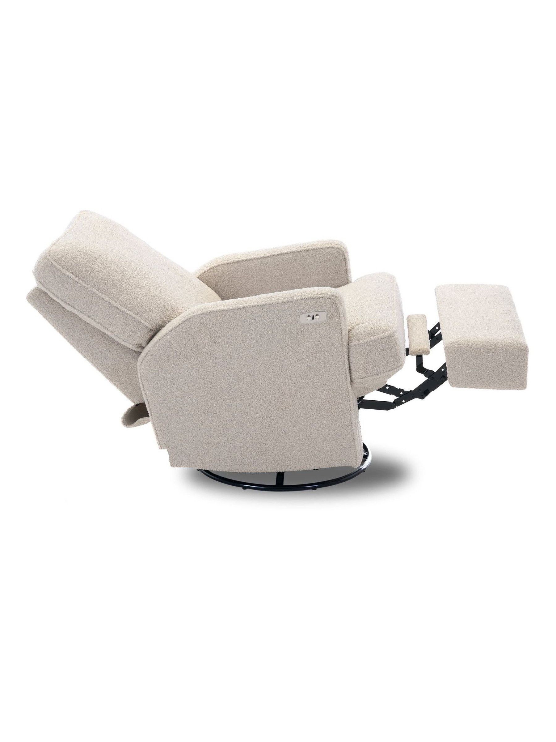 Obaby Ivory Madison Electric Recliner Nursing Chair - Image 6 of 8