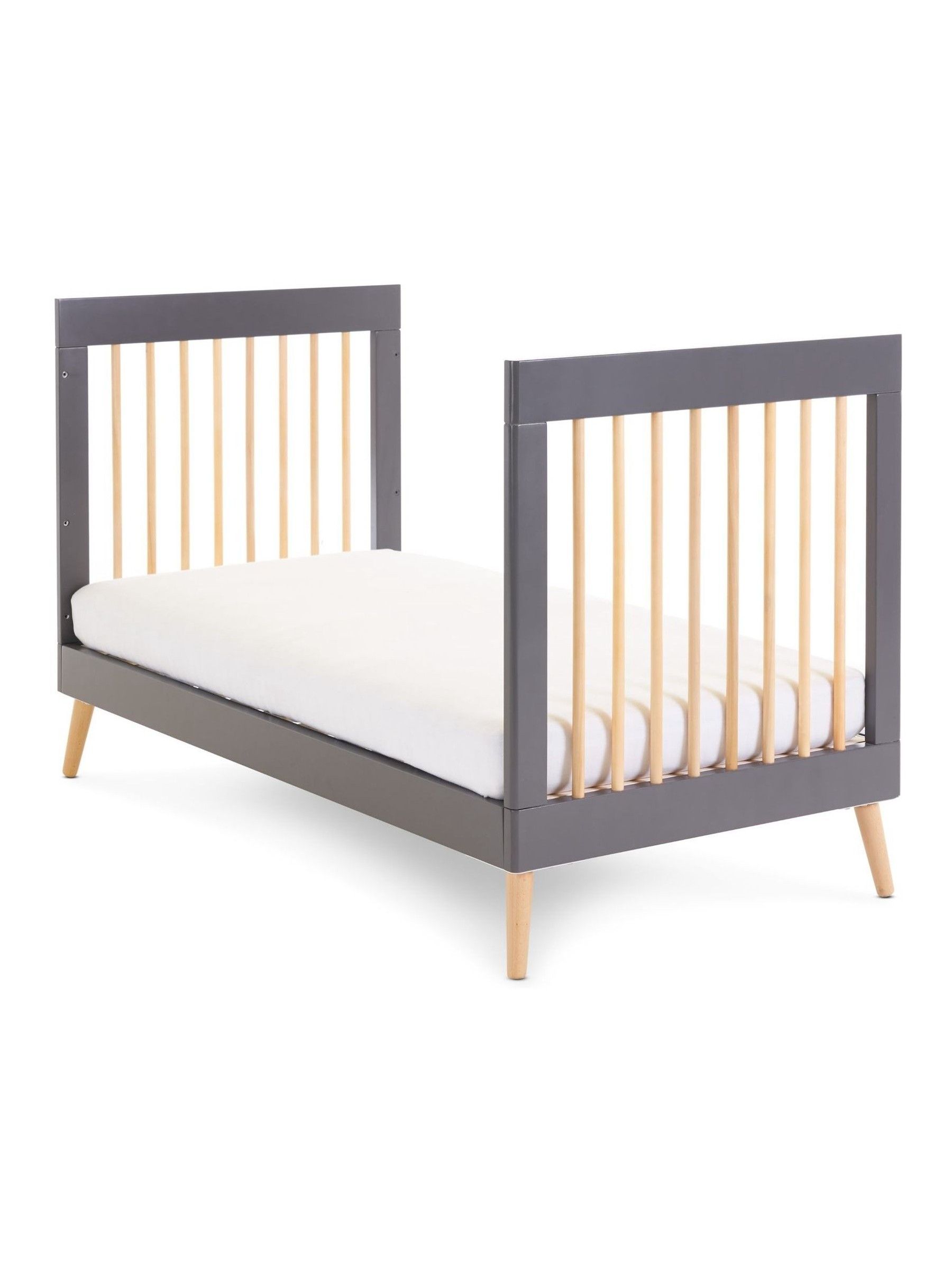 Obaby Slate with Natural Maya 3 Piece Nursery Furniture Set - Image 7 of 9