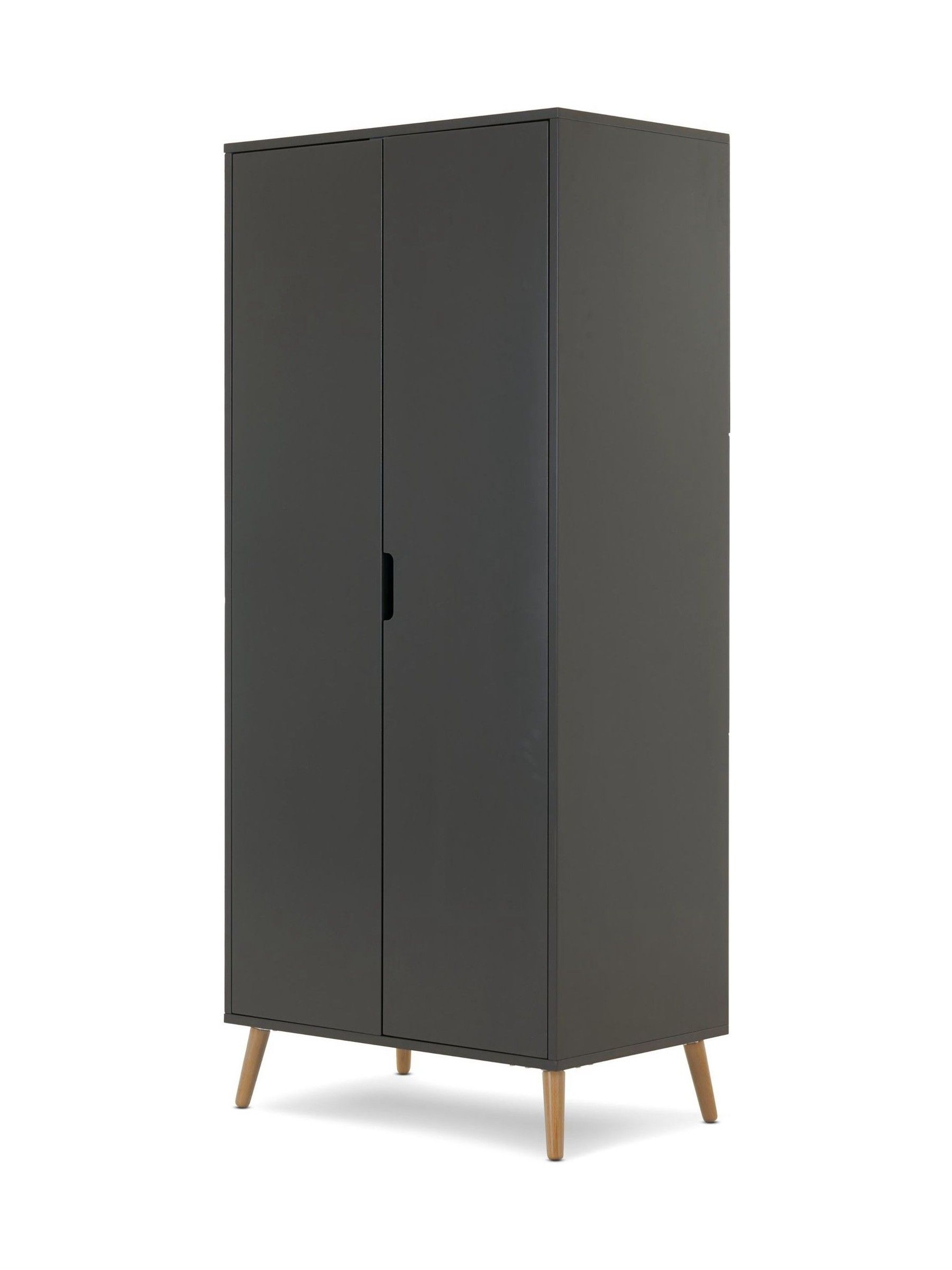Obaby Slate with Natural Maya Nursery Double Wardrobe - Image 2 of 4