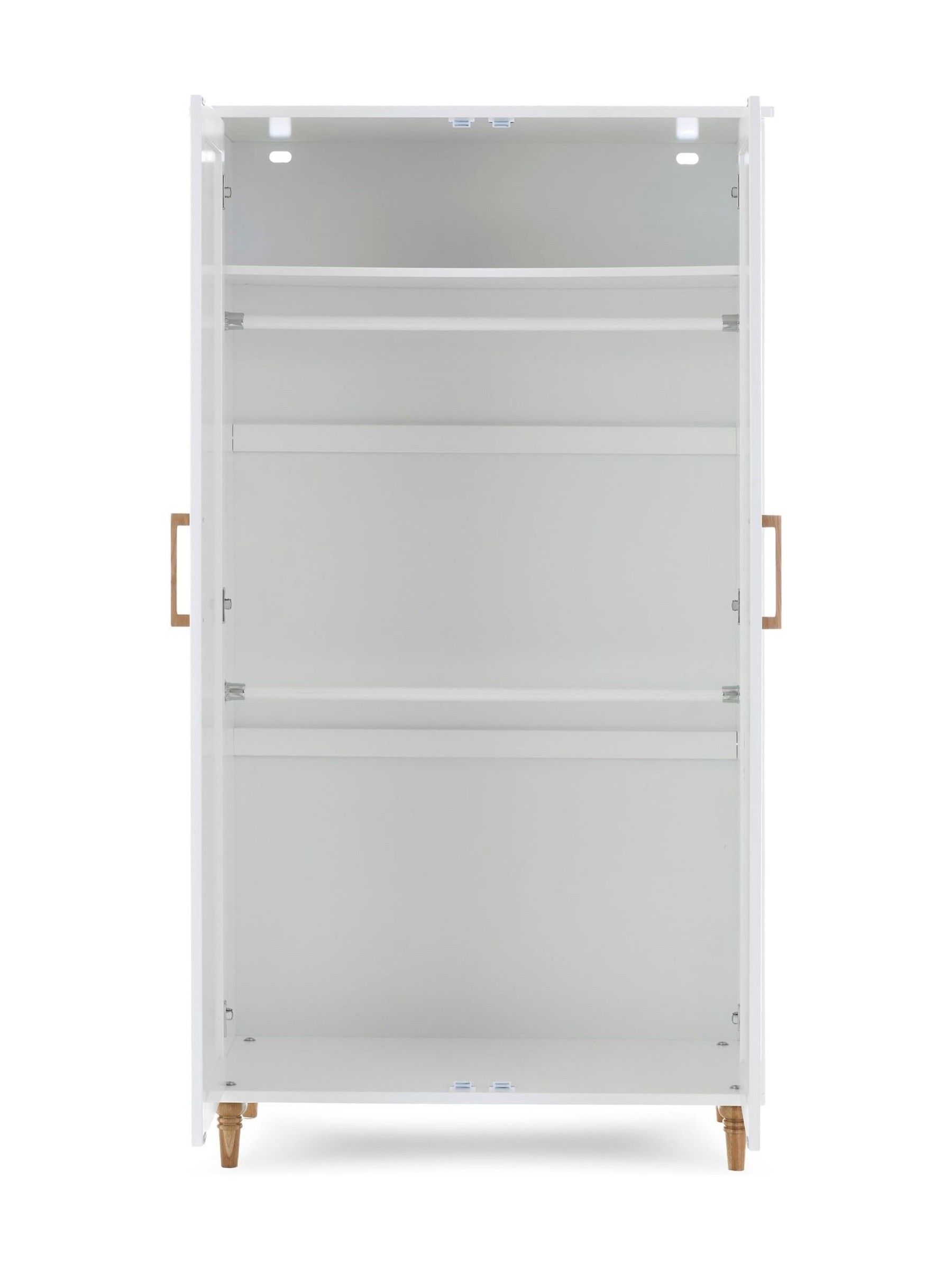Obaby White Orla Nursery Double Wardrobe - Image 4 of 5