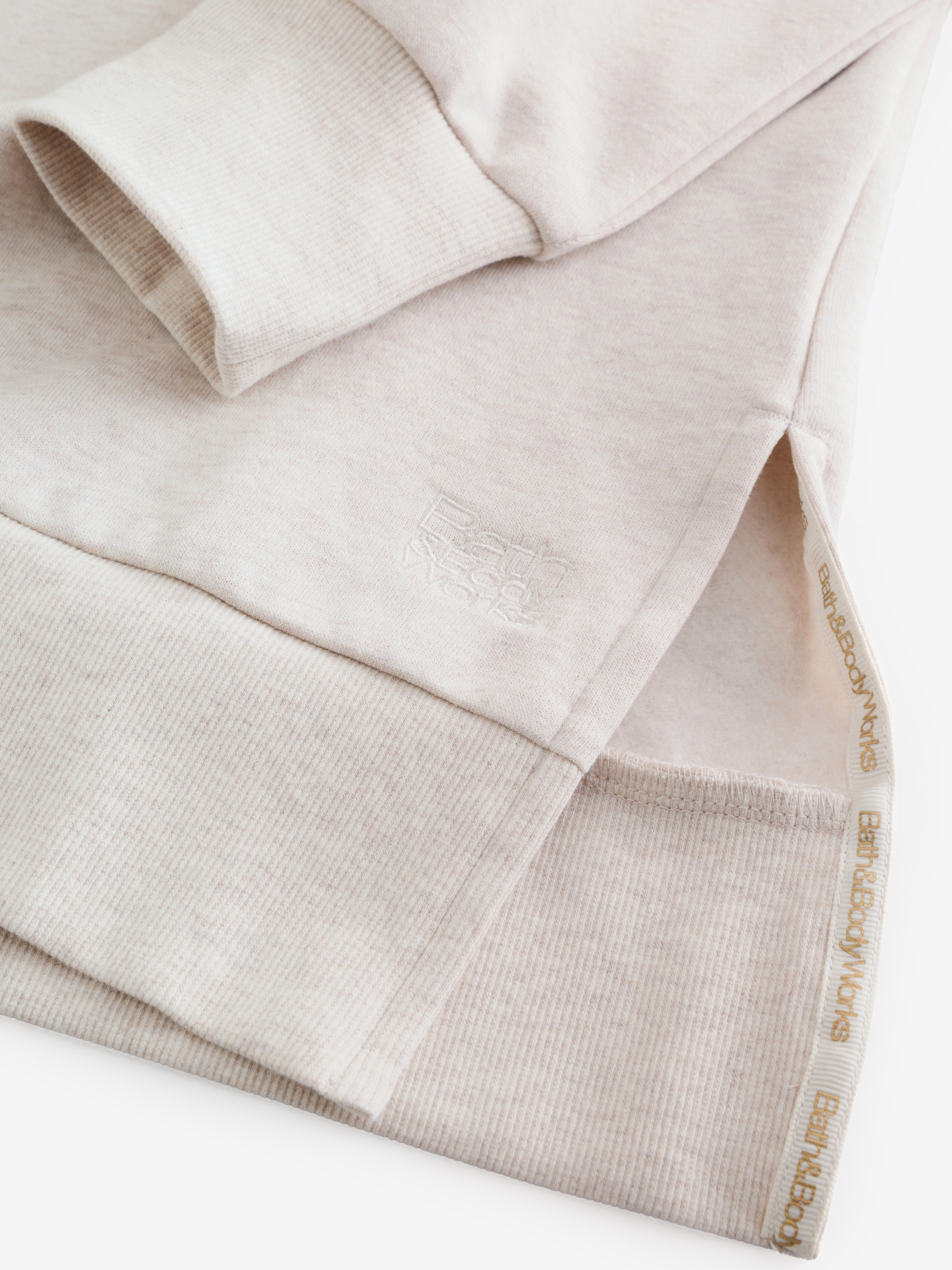 Oatmeal Quarter Zip Sweatshirt - Image 8 of 9