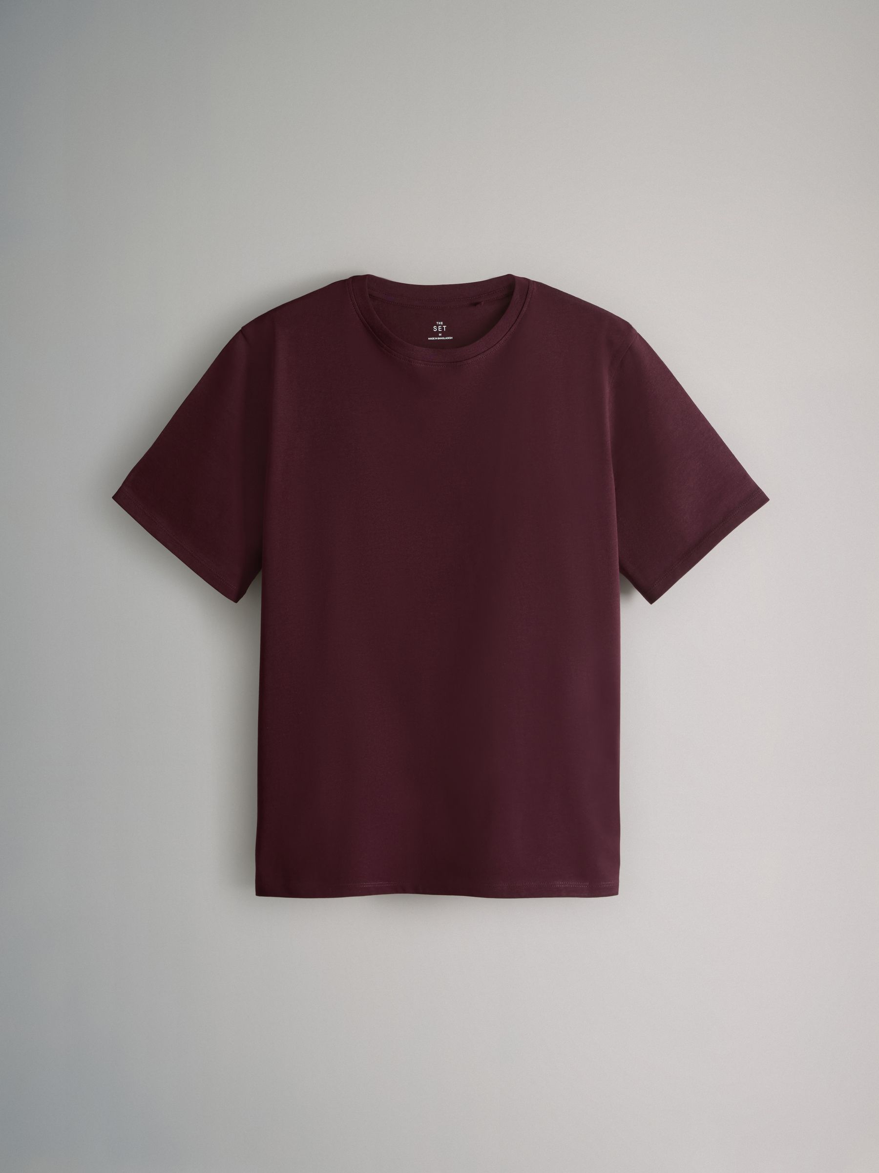 Black/Chocolate Brown/Berry/Mid Pink/Cream - 5 Pack Relaxed T-Shirts - Image 7 of 13