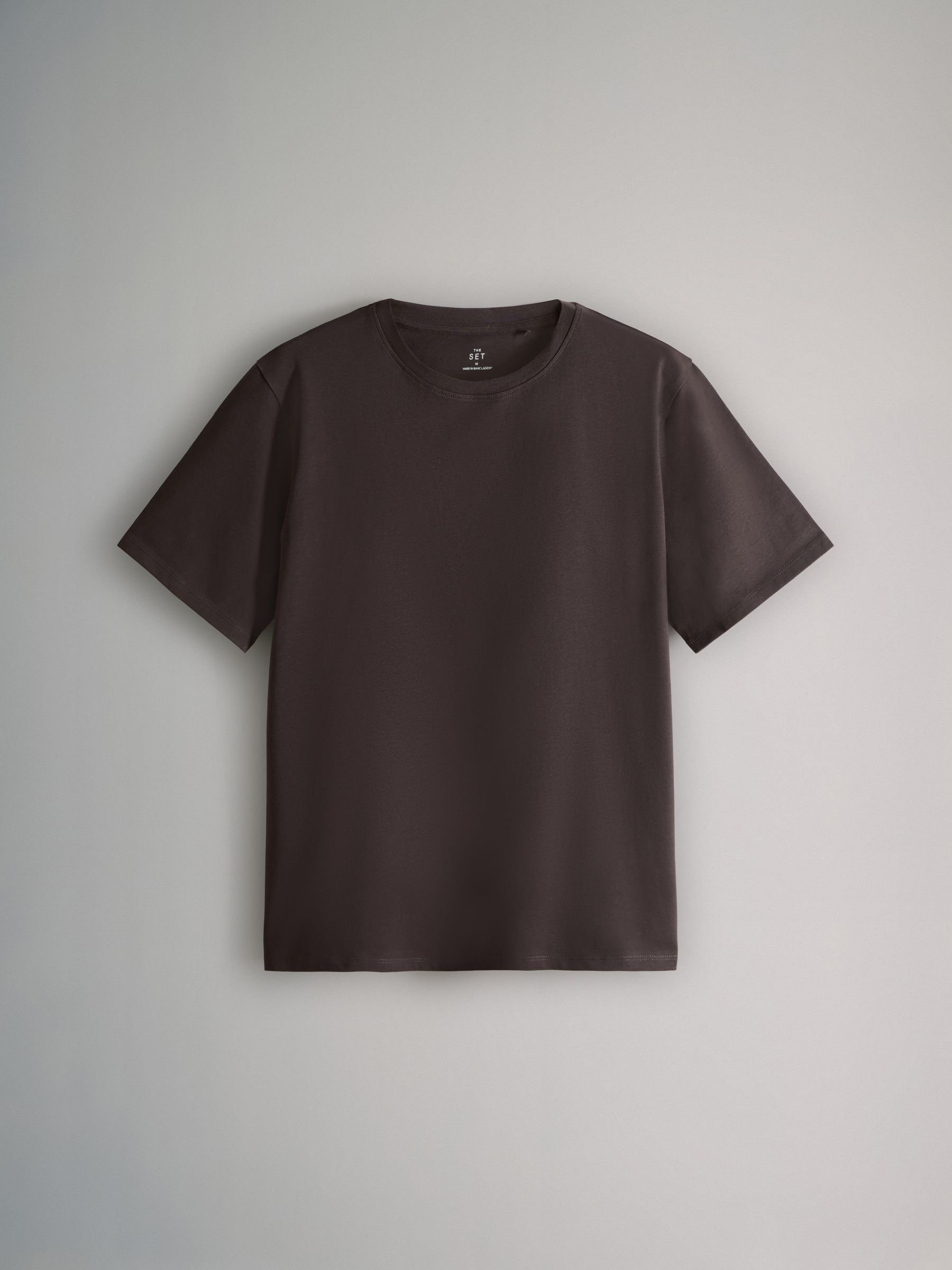 Black/Chocolate Brown/Berry/Mid Pink/Cream - 5 Pack Relaxed T-Shirts - Image 9 of 13