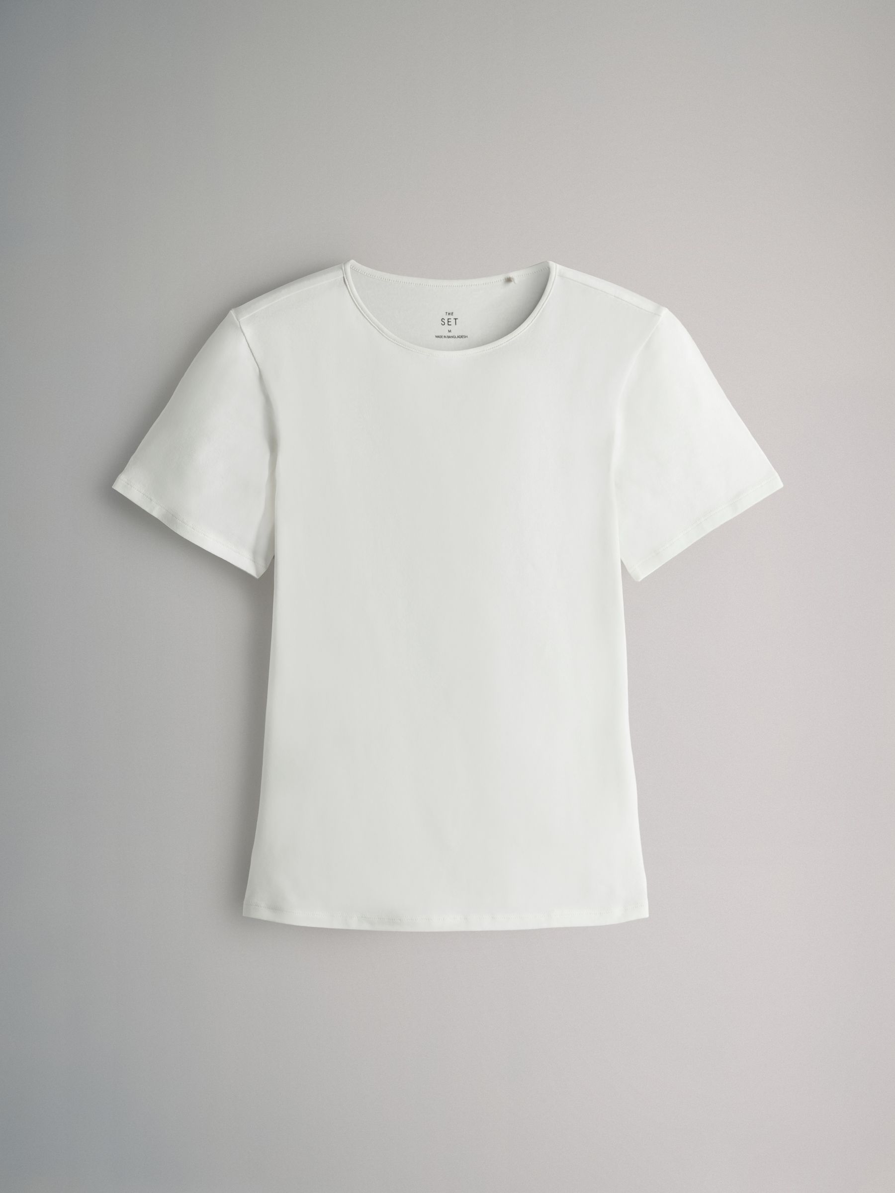 Black/Stripe/Berry/Mid Pink/Cream - 5 Pack Short Sleeve Fitted Crew Neck T-Shirts - Image 2 of 7